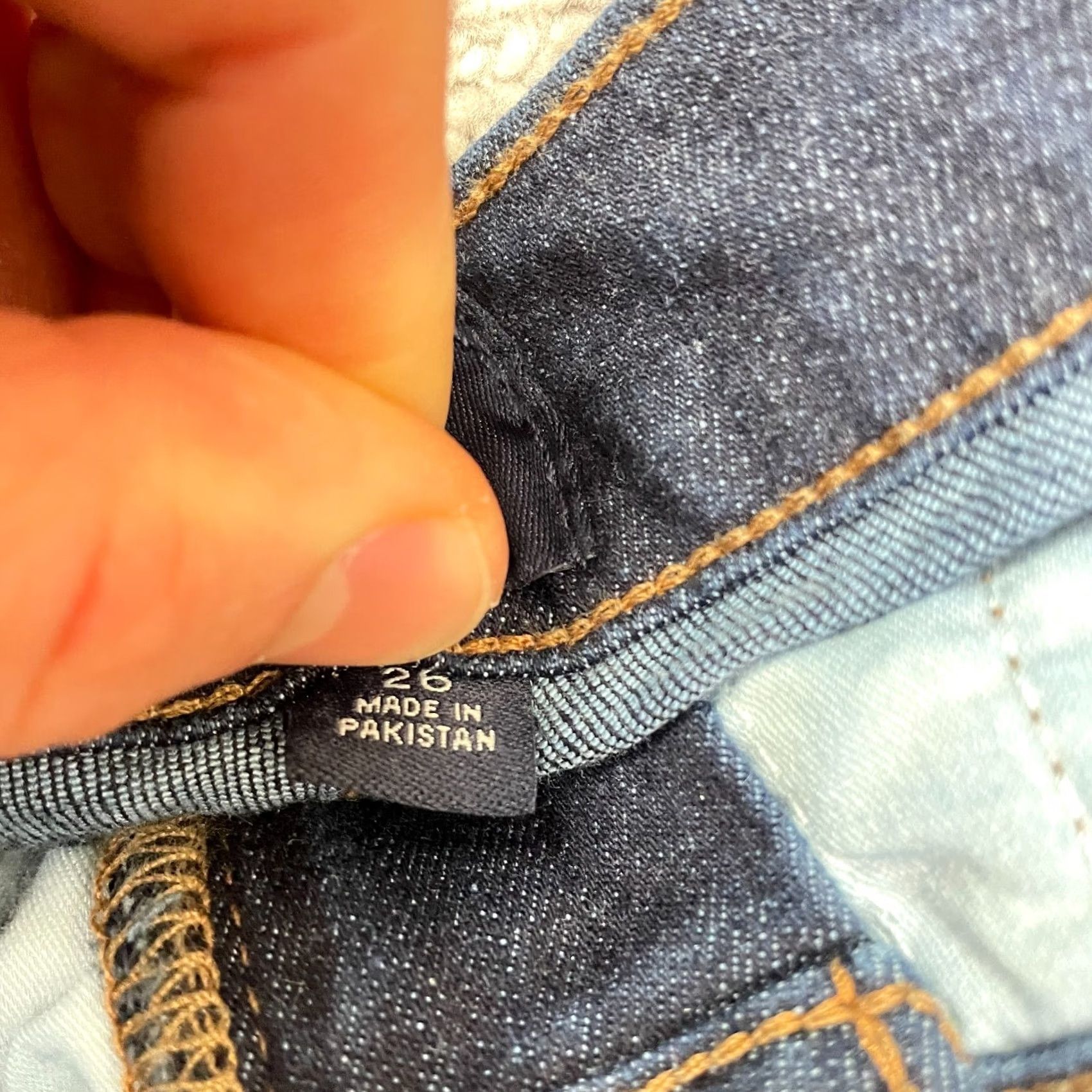 J.Crew J.Crew Jeans Skinny Dark Wash 26x26 High-Rise Women’s Regular 5-Pocket Denim Blue Size 26" / US 2 / IT 38 - 7 Thumbnail