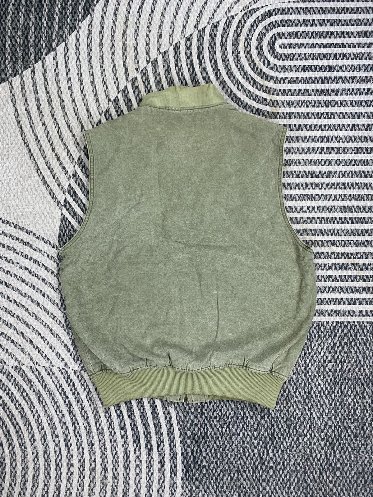 Japanese Brand Vintage Ruck & Dam Double Pocket Zip-Up Vest Style Size US M / EU 48-50 / 2 - 2 Thumbnail