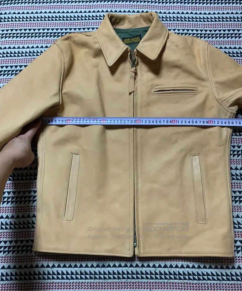 Iron Heart Iron Heart Horsehide Zip Casual Jacket Size US XL / EU 56 / 4 - 6 Thumbnail