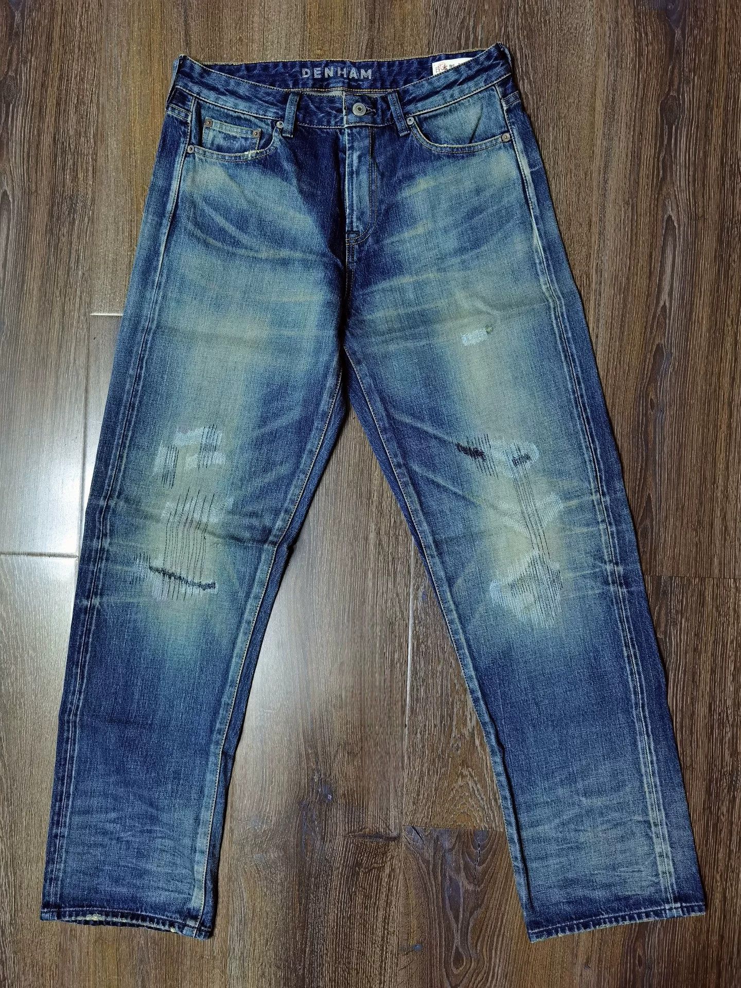 DENHAM DENHAM Blue Jeans Size US 32 / EU 48 - 1 Thumbnail
