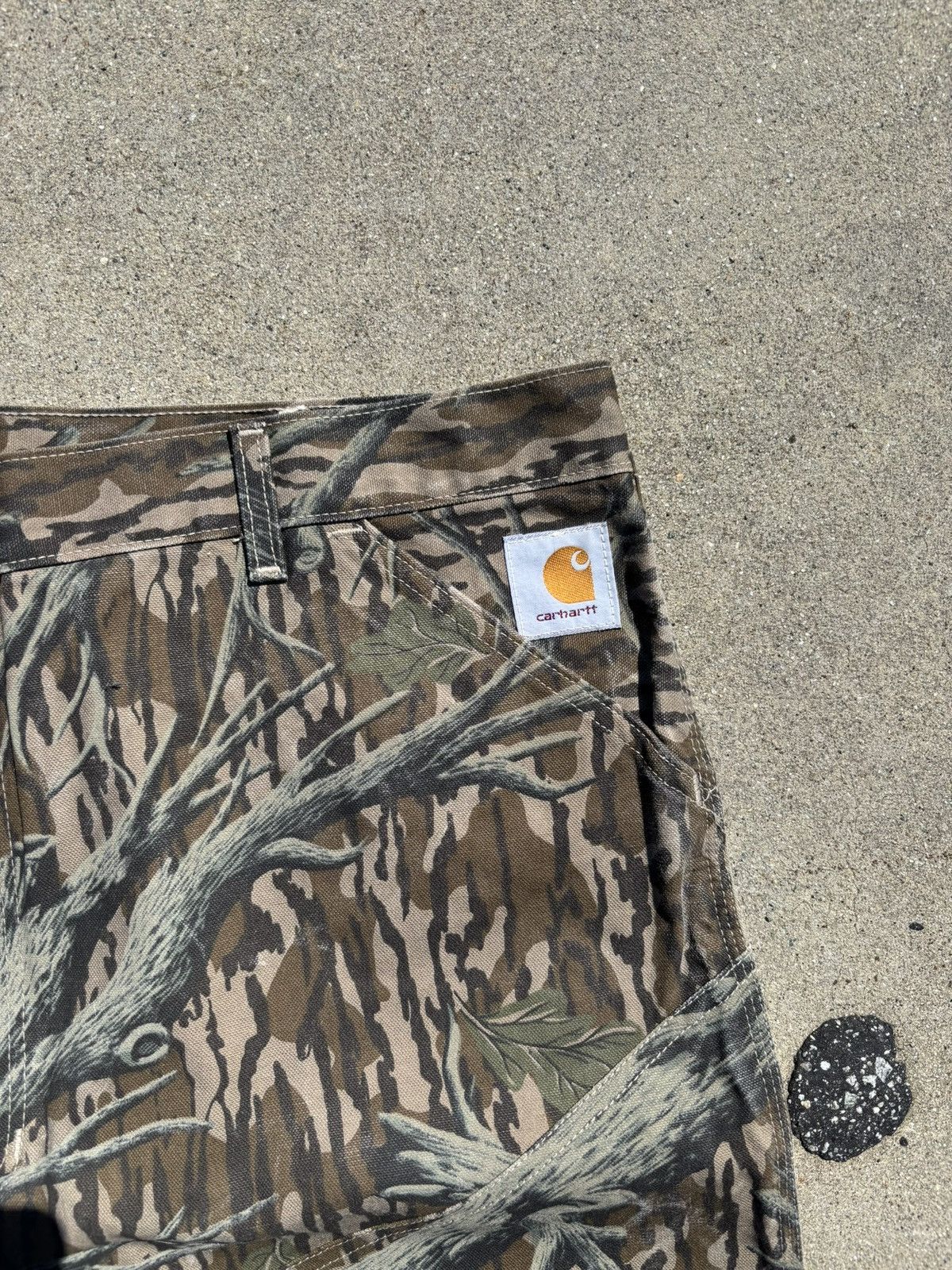 Carhartt Vintage 1993 Carharrt Camo Dungaree Pants Size US 40 / EU 56 - 8 Thumbnail