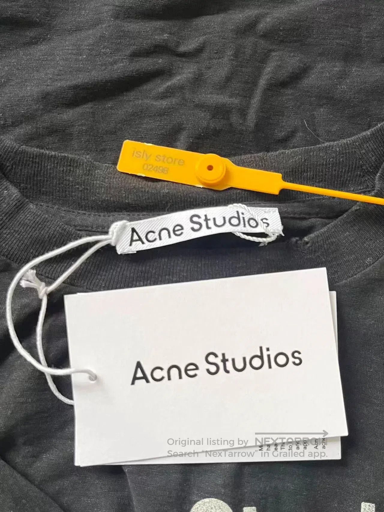 Acne Studios Acne Studios 1996 Logo Print Crewneck T-Shirt. Size US XXS / EU 40 - 5 Thumbnail