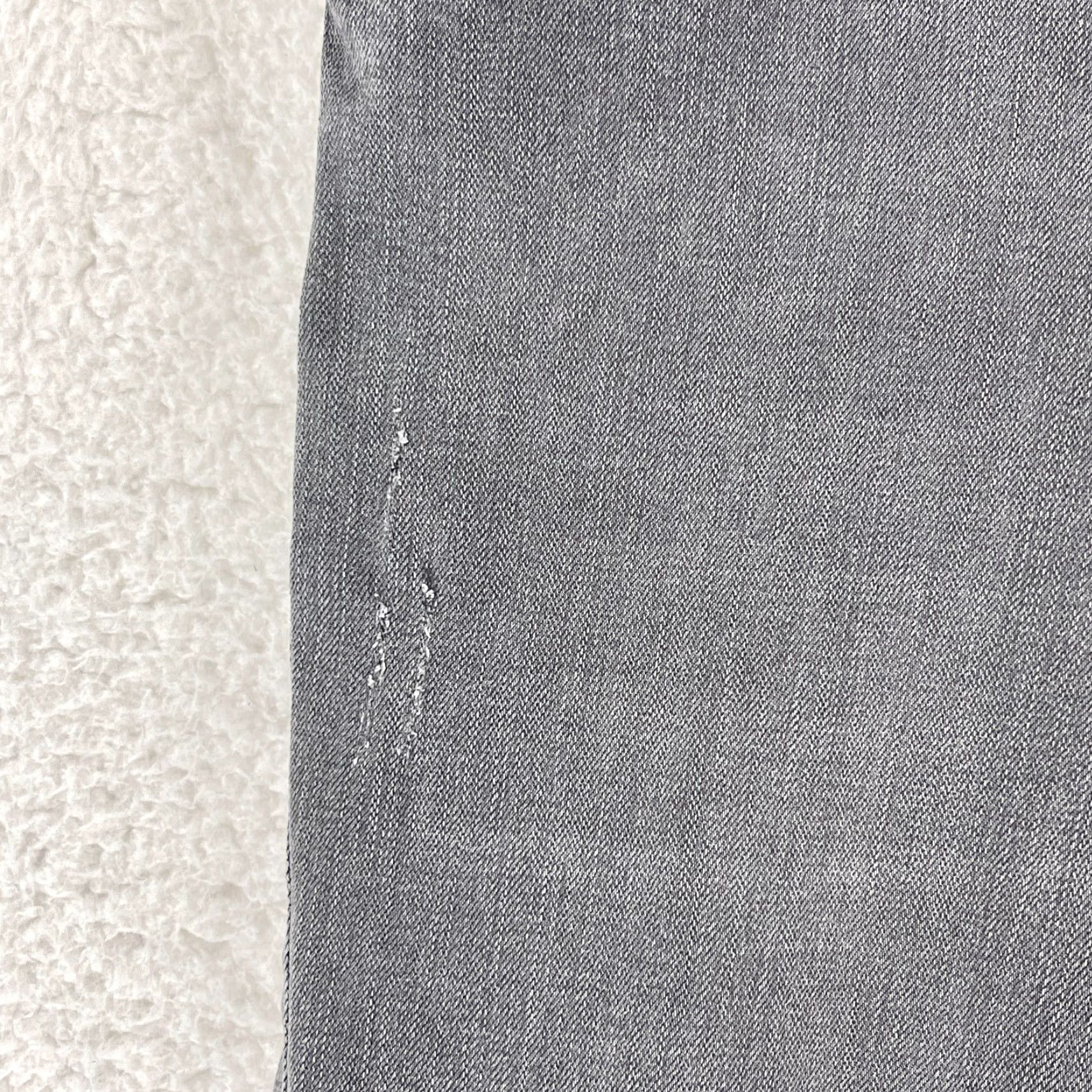 Vintage KUT from the Kloth Catherine Boyfriend Fit Jeans Womens Mid-Rise Size 14 Gray Size 36" / US 14 / IT 50 - 4 Thumbnail