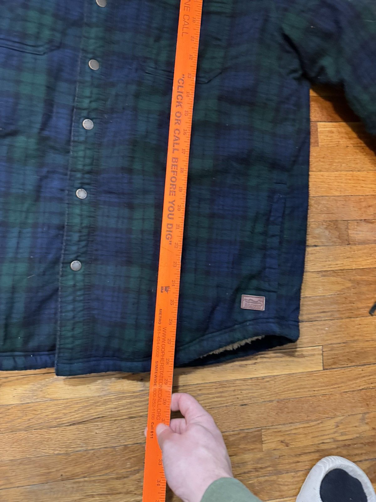 L.L. Bean × Vintage Vintage L.L. Bean Sherpa Lined Flannel Size US M / EU 48-50 / 2 - 6 Thumbnail