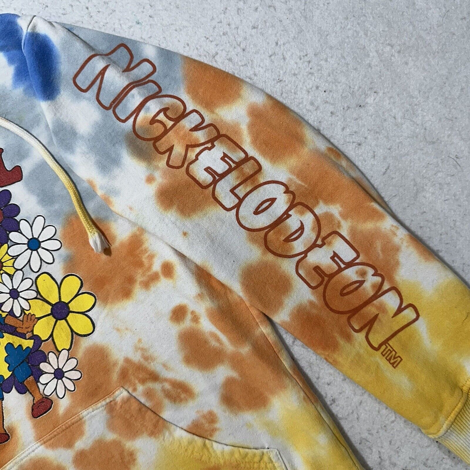 Nickelodeon Nickelodeon Rugrats Small Susie Baby Girl Tie Dye Hoodie Size S / US 4 / IT 40 - 4 Thumbnail
