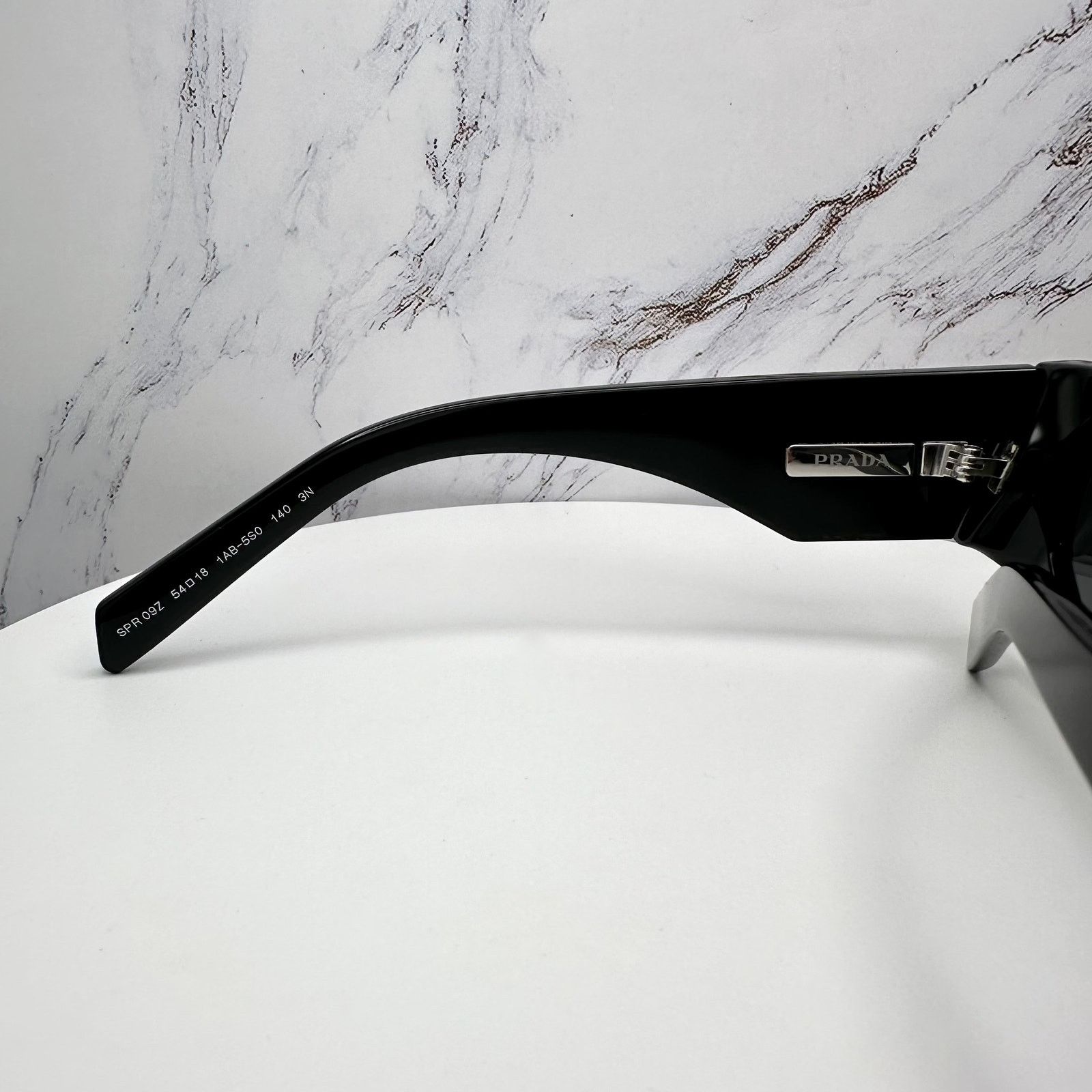 Prada NEW PRADA Sunglasses Black Square Size ONE SIZE - 6 Thumbnail