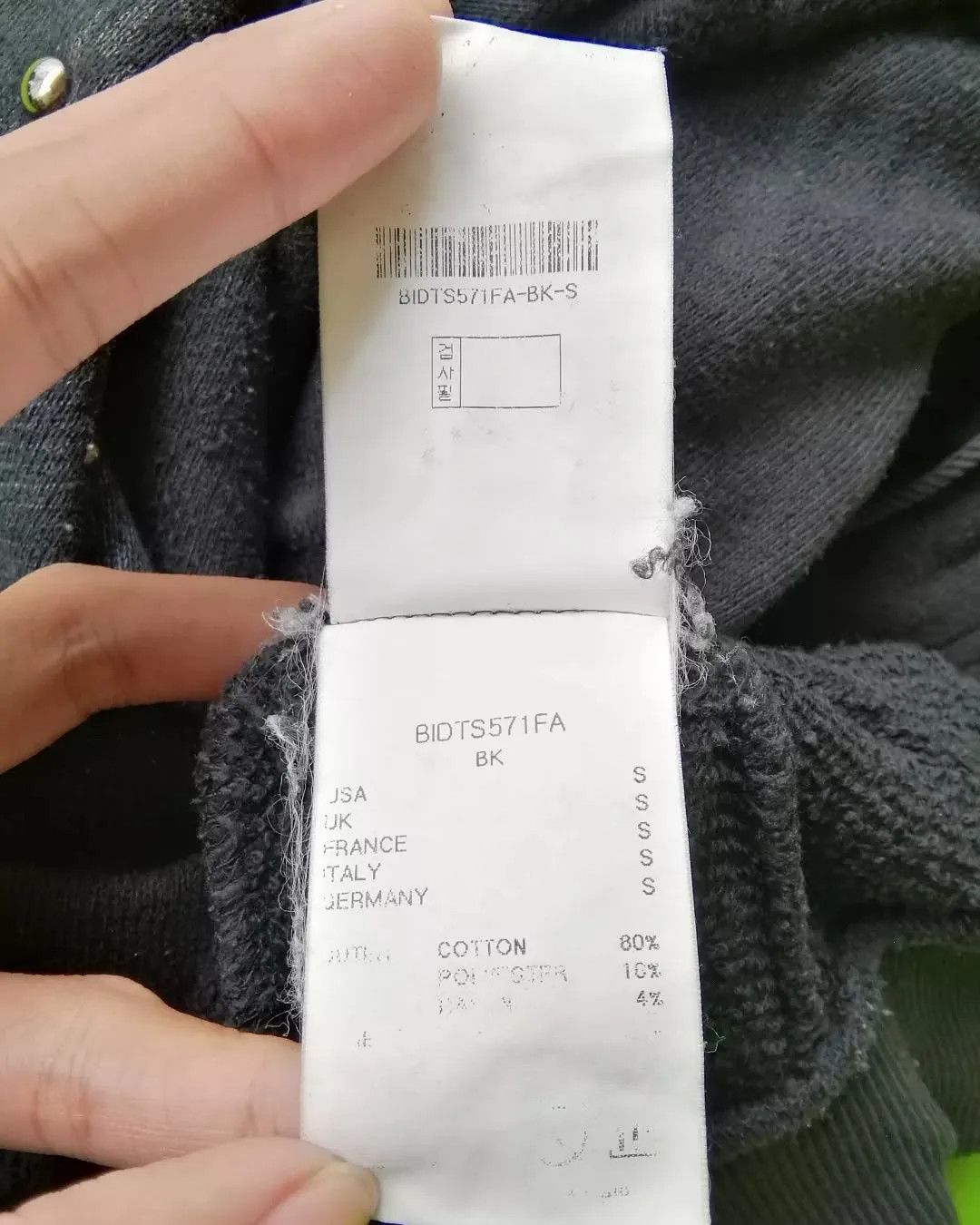 If Six Was Nine Archive Korean Designer BNX Studded Avant-Garde Hoodie Size M / US 6-8 / IT 42-44 - 6 Thumbnail