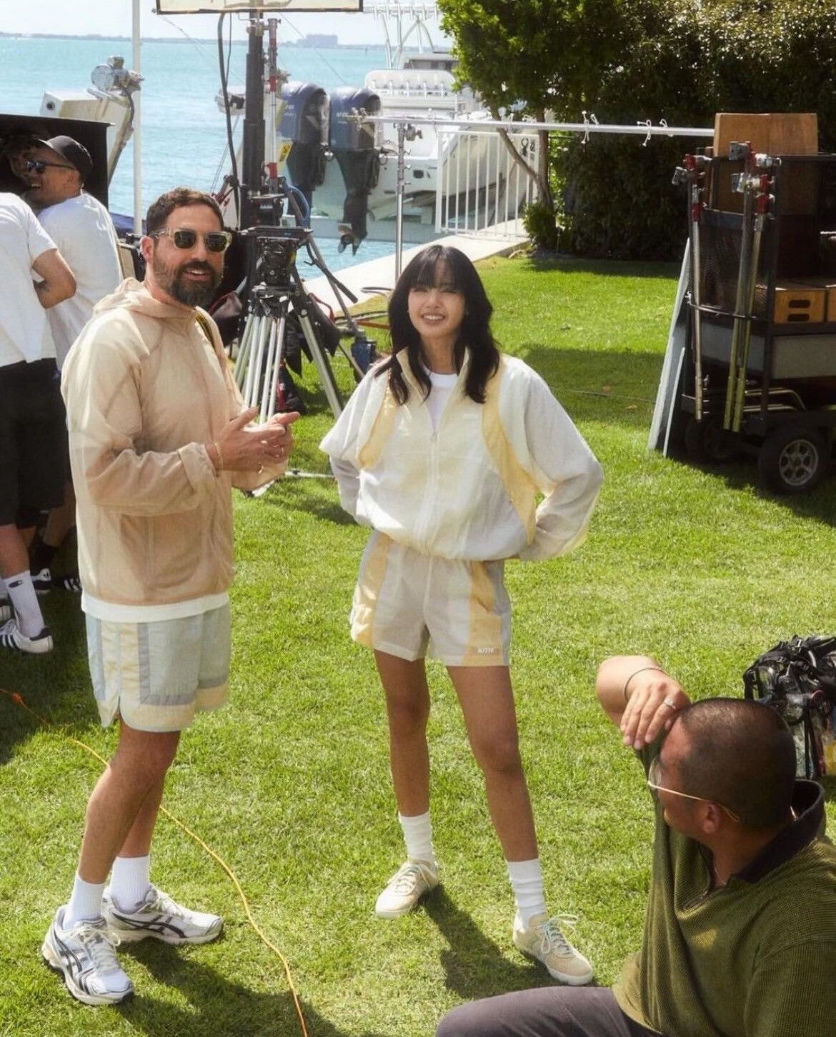 Kith × Ronnie Fieg 2024 SPRiNG KiTH WASHED NYLON DYLAN SHORTS POWDER Size US 33 - 10 Thumbnail