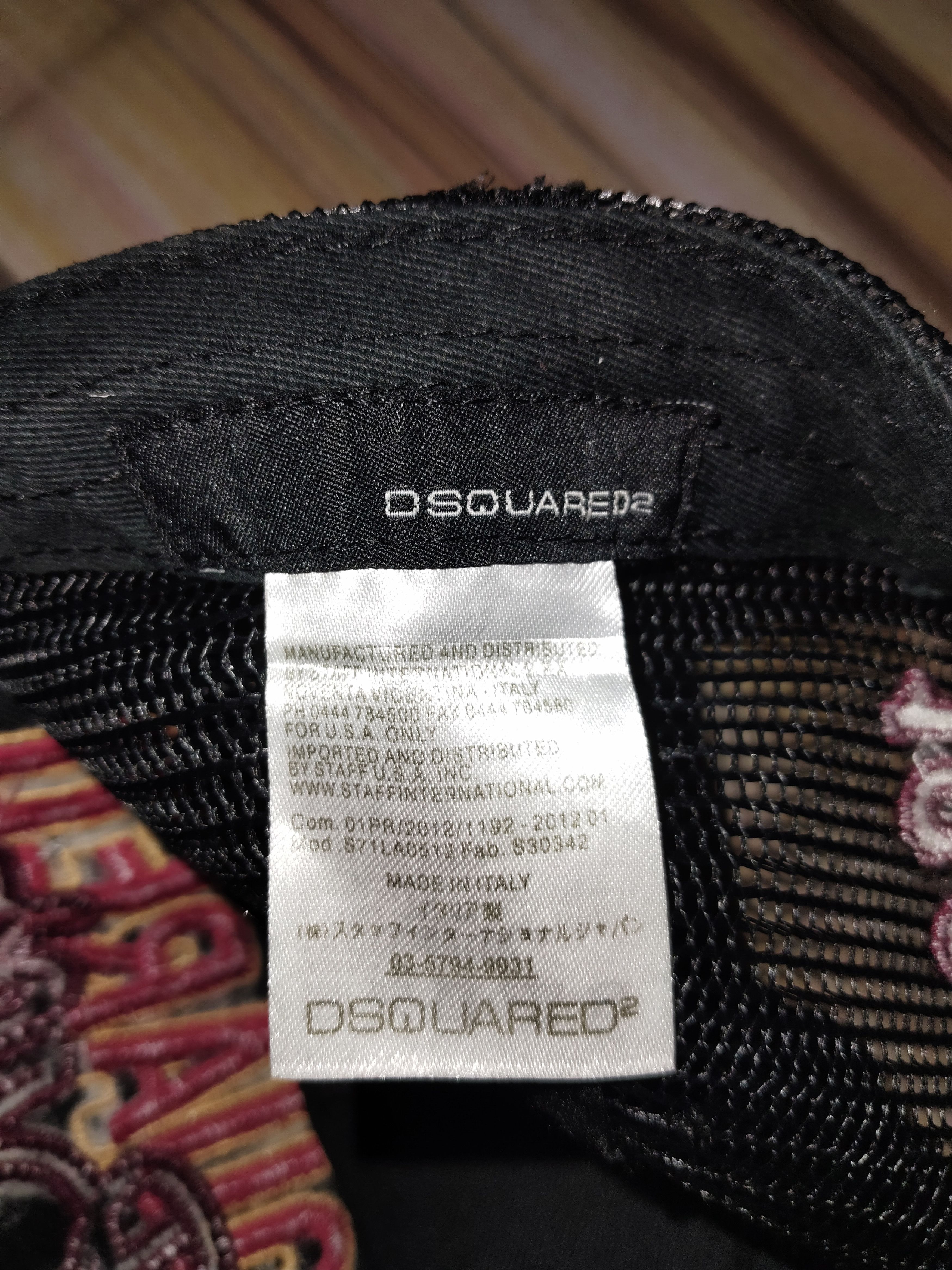 Dsquared2 DSQUARED2 Bros Trucker Hat Size ONE SIZE - 7 Thumbnail