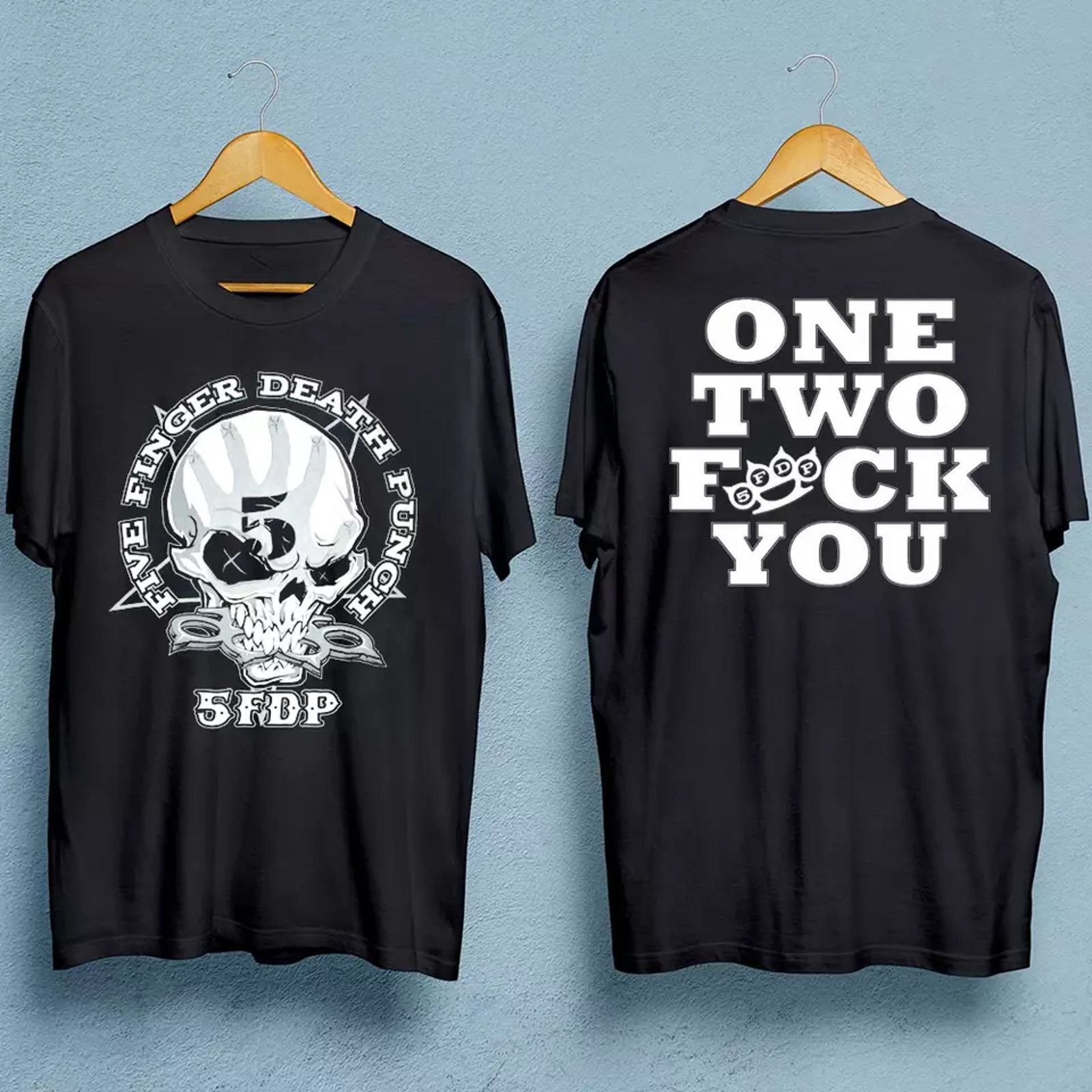 Bravado Five Finger Death Punch 5FDP One Two F*ck You Tee XL Size US XL / EU 56 / 4 - 1 Thumbnail