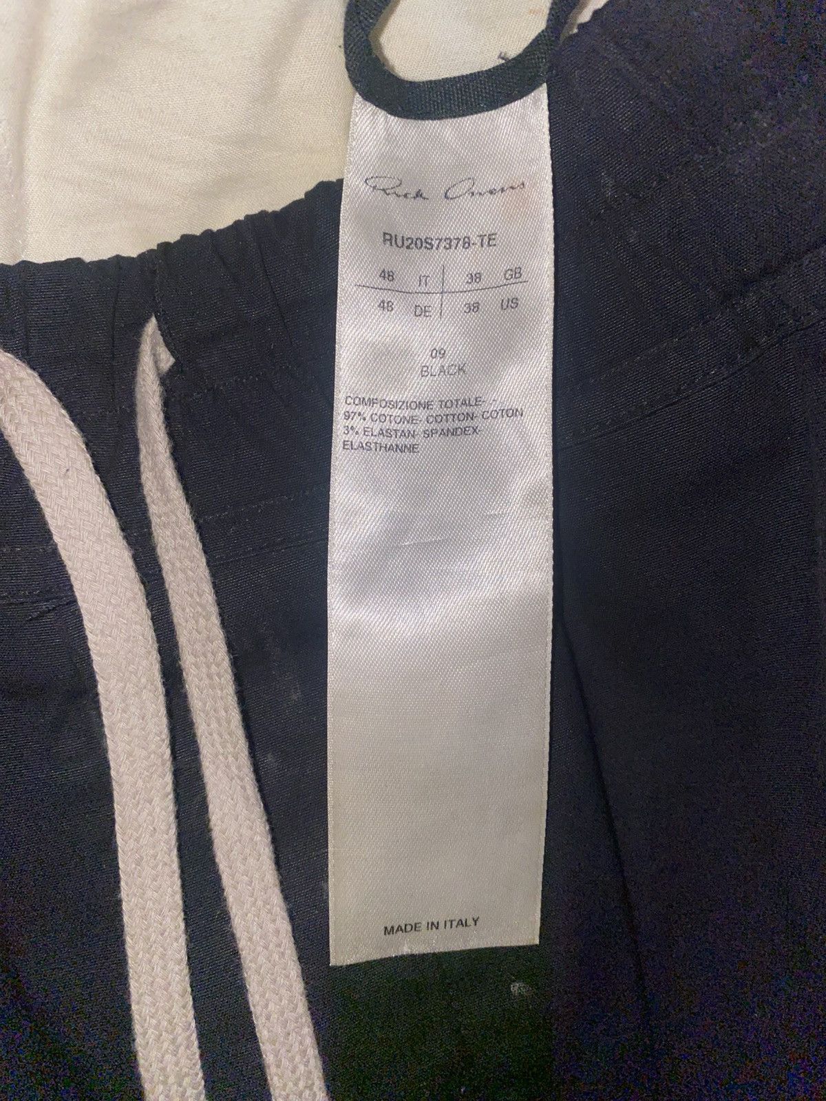 Rick Owens Rick Owens Tecuatl Zip Detail Track Pants Size US 36 / EU 52 - 3 Thumbnail