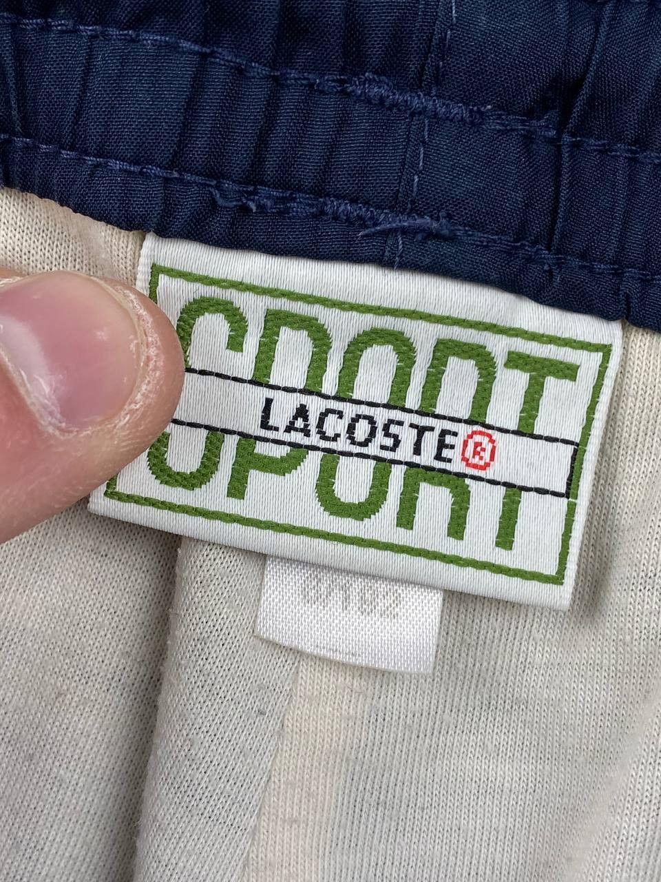 Lacoste Vintage Lacoste Sport Nylon Tracksuit Jacket And Pants Men Size US XL / EU 56 / 4 - 14 Thumbnail