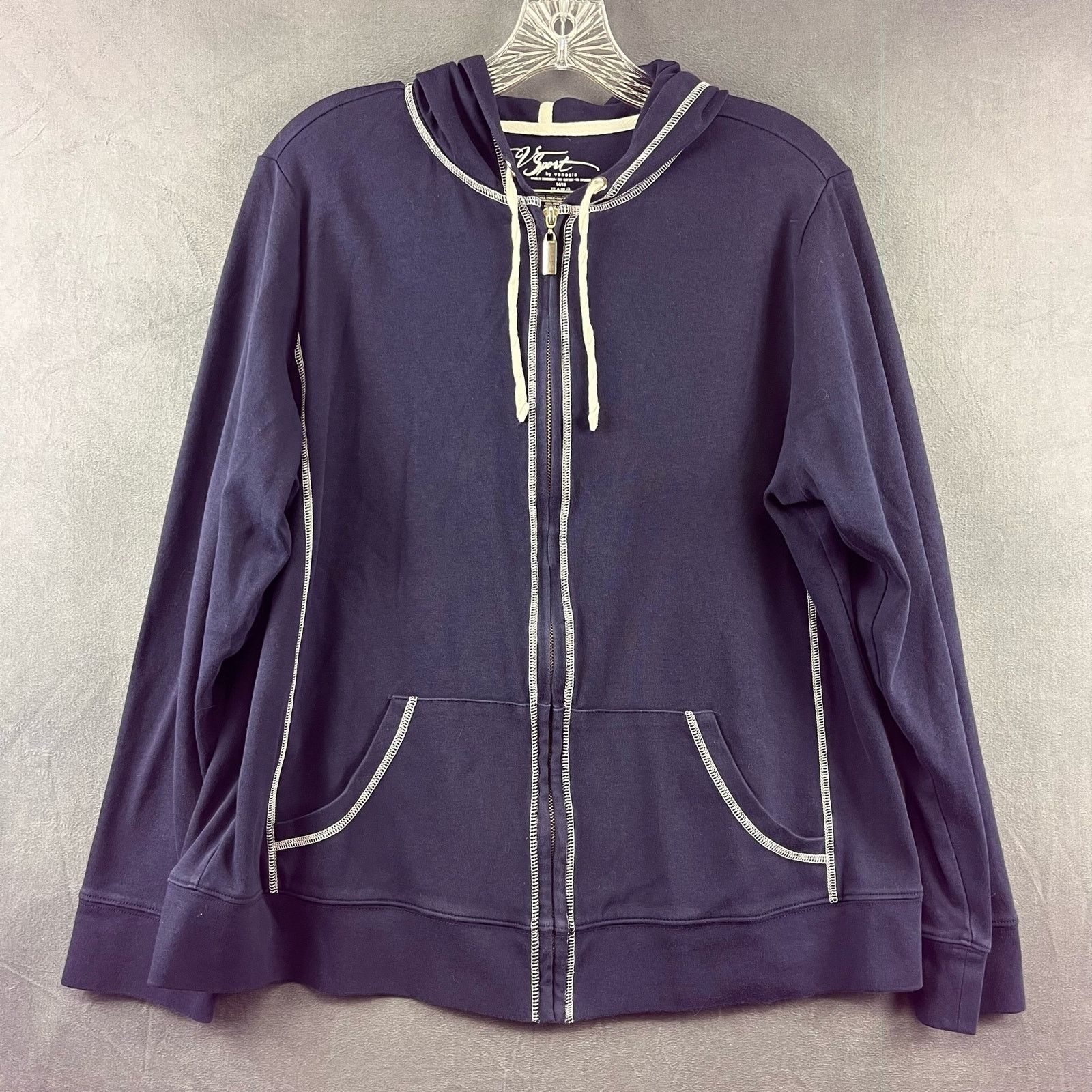 Other V Sport by Venezia Womens 14/16 Hooded Track Suit Plus Size Size XL / US 12-14 / IT 48-50 - 5 Thumbnail