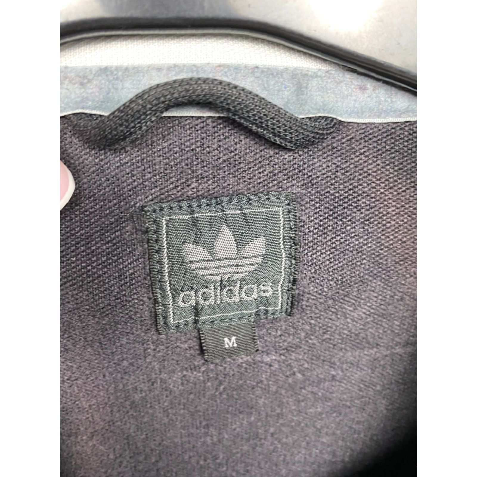 Adidas Adidas Mens Track Jacket Vintage Full Zip Retro Black M Jackets Mens Size US M / EU 48-50 / 2 - 6 Thumbnail