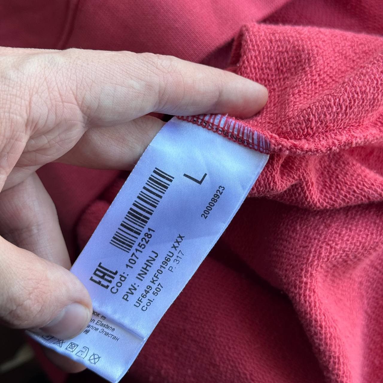 DonDup Peach Boxy Oversize Hoodie