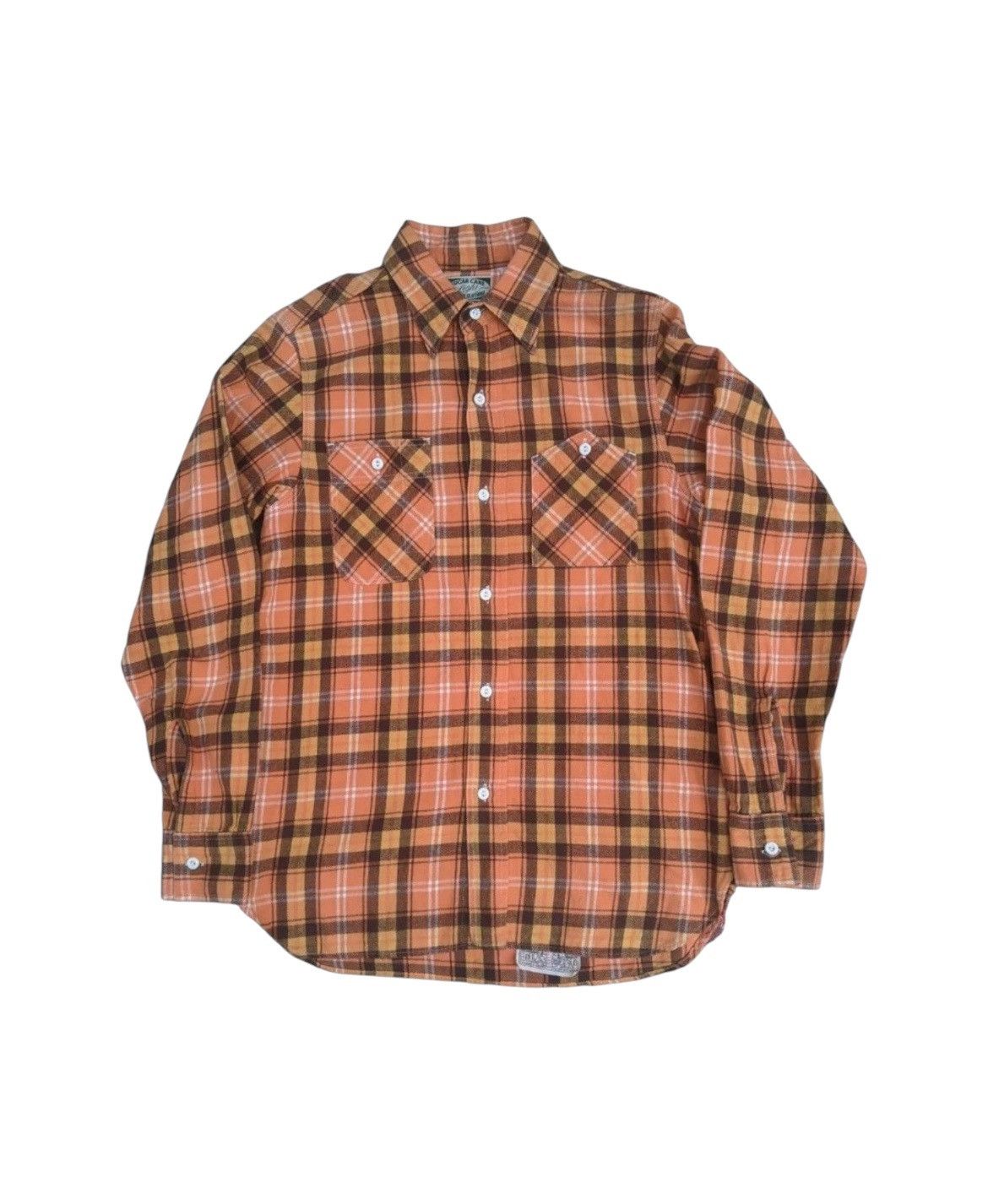 Sugar Cane × Toyo Enterprises Sugarcane Flannel Plaid Shirt Size US S / EU 44-46 / 1 - 1 Thumbnail