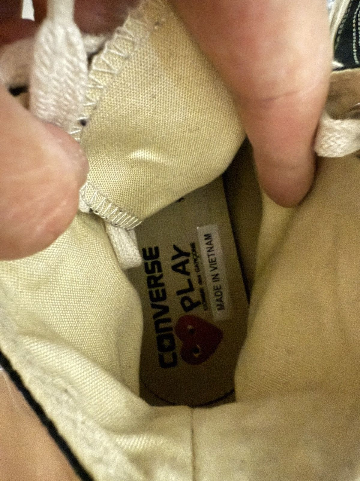 Comme des Garcons PLAY × Converse cdg red heart chuck taylor size 5 Size US 5 / IT 35 - 5 Thumbnail
