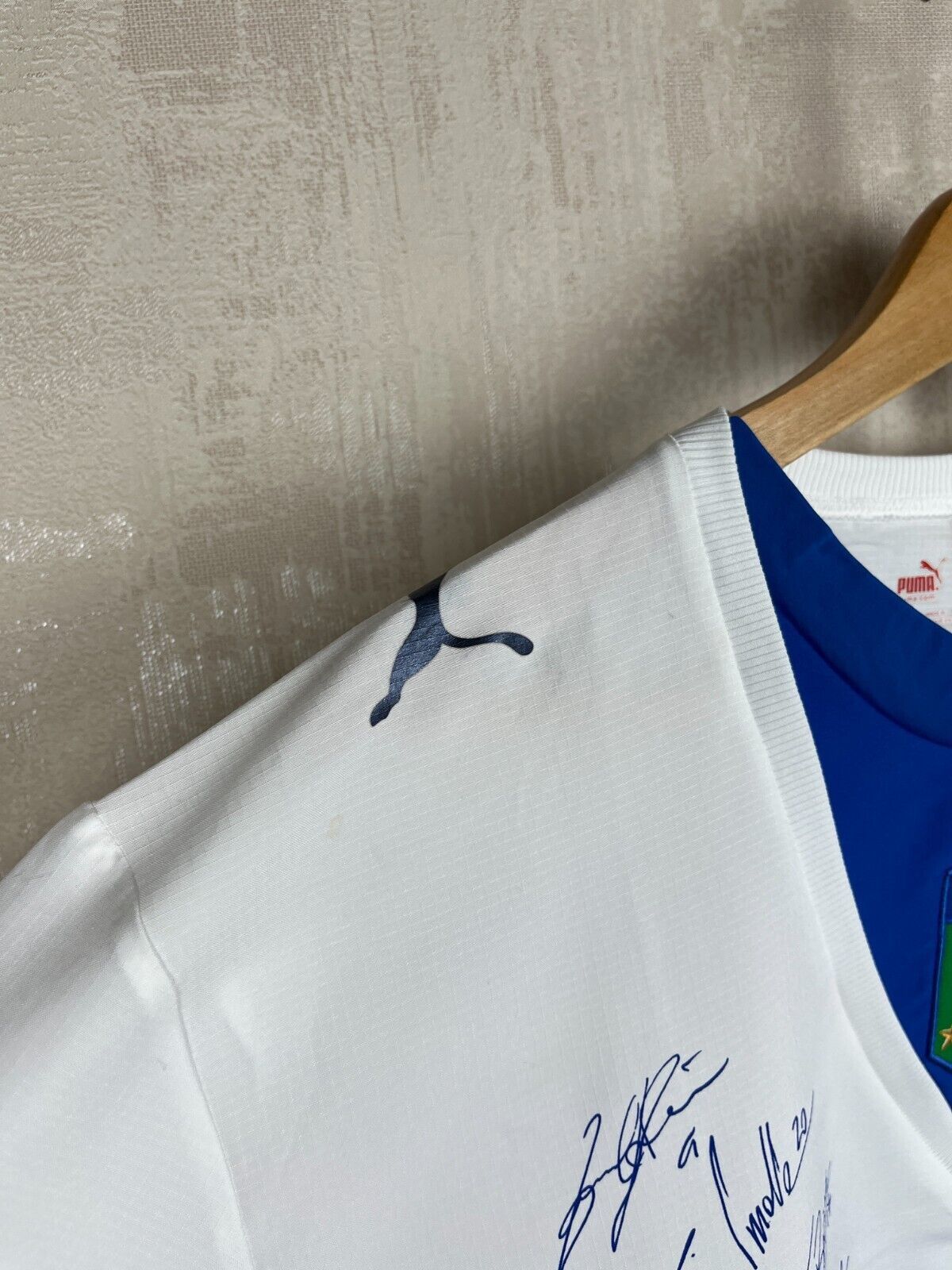 Puma Italy Special Campioni del Mondo 2006 Football Soccer Jersey Size US XL / EU 56 / 4 - 8 Thumbnail