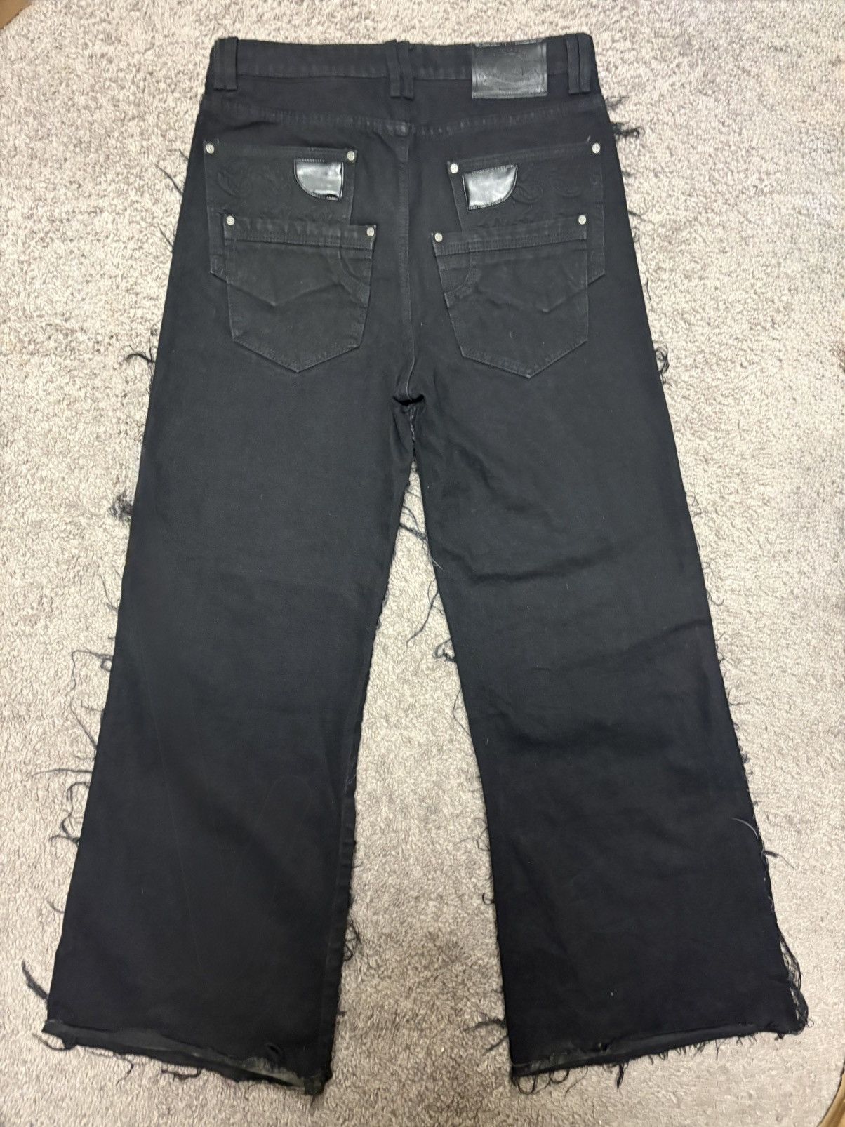 JNCO Corviditch Embossed Denim Size US 32 / EU 48 - 4 Thumbnail