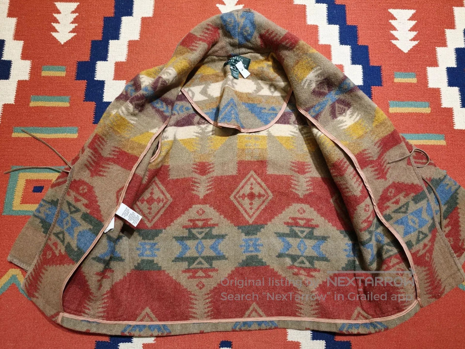 RRL Ralph Lauren Vintage Ralph Lauren Navajo Wool Cardigan. Size S / US 4 / IT 40 - 8 Thumbnail