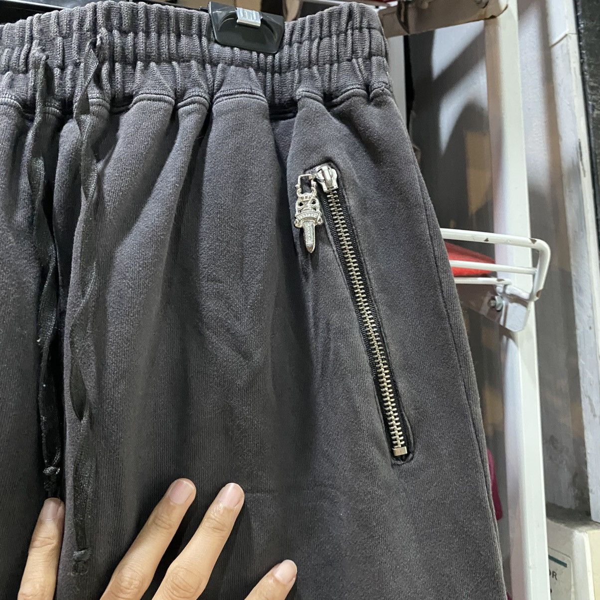 Japanese Brand 🚨OHADRO SCREAM SWEATPANT INSPIRED CHROME HEARTS TRIPLE CROSS Size US 32 / EU 48 - 9 Thumbnail