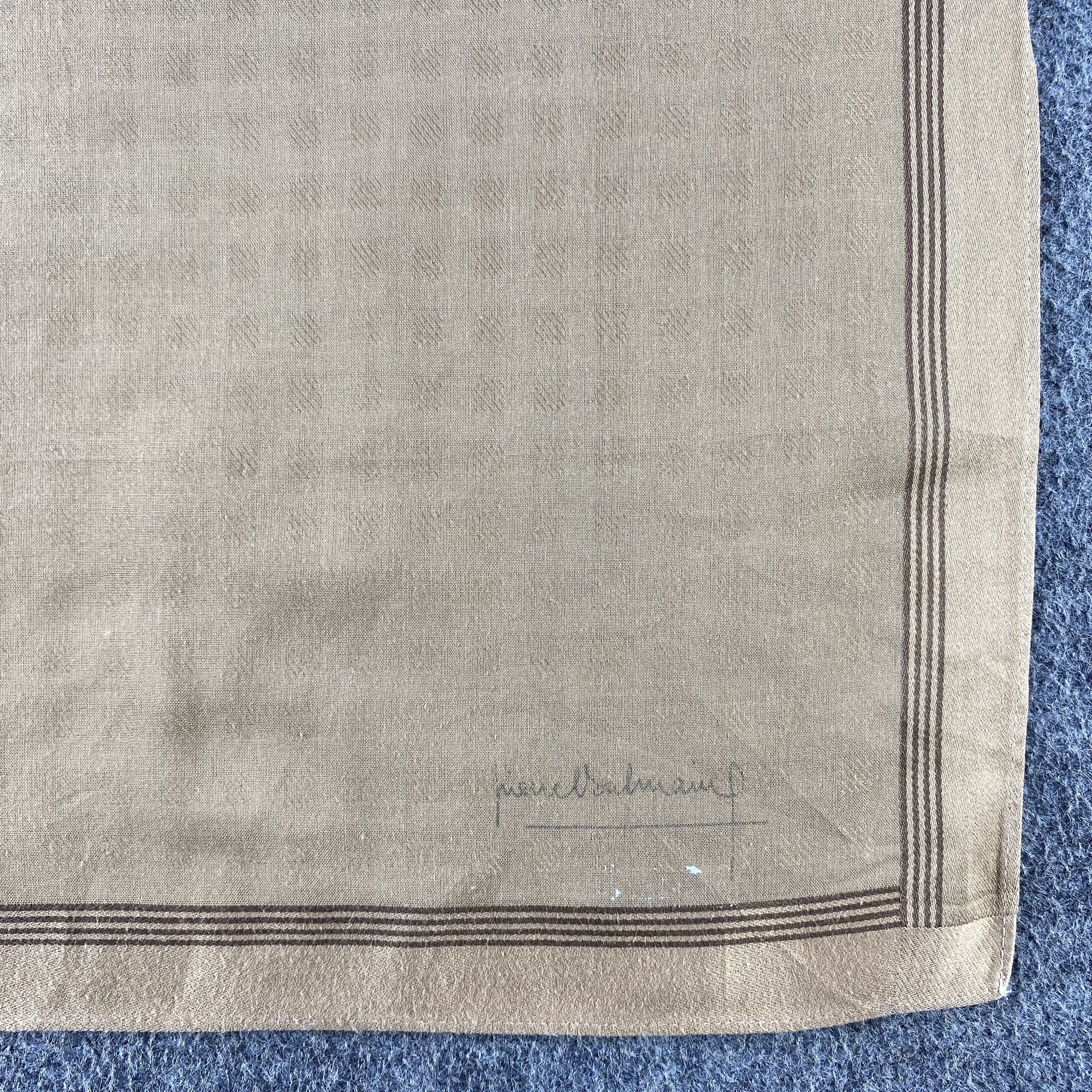 Pierre Balmain × Vintage Pierre Balmain Handkerchief/Neckerchief/Bandana HC Size ONE SIZE - 3 Thumbnail