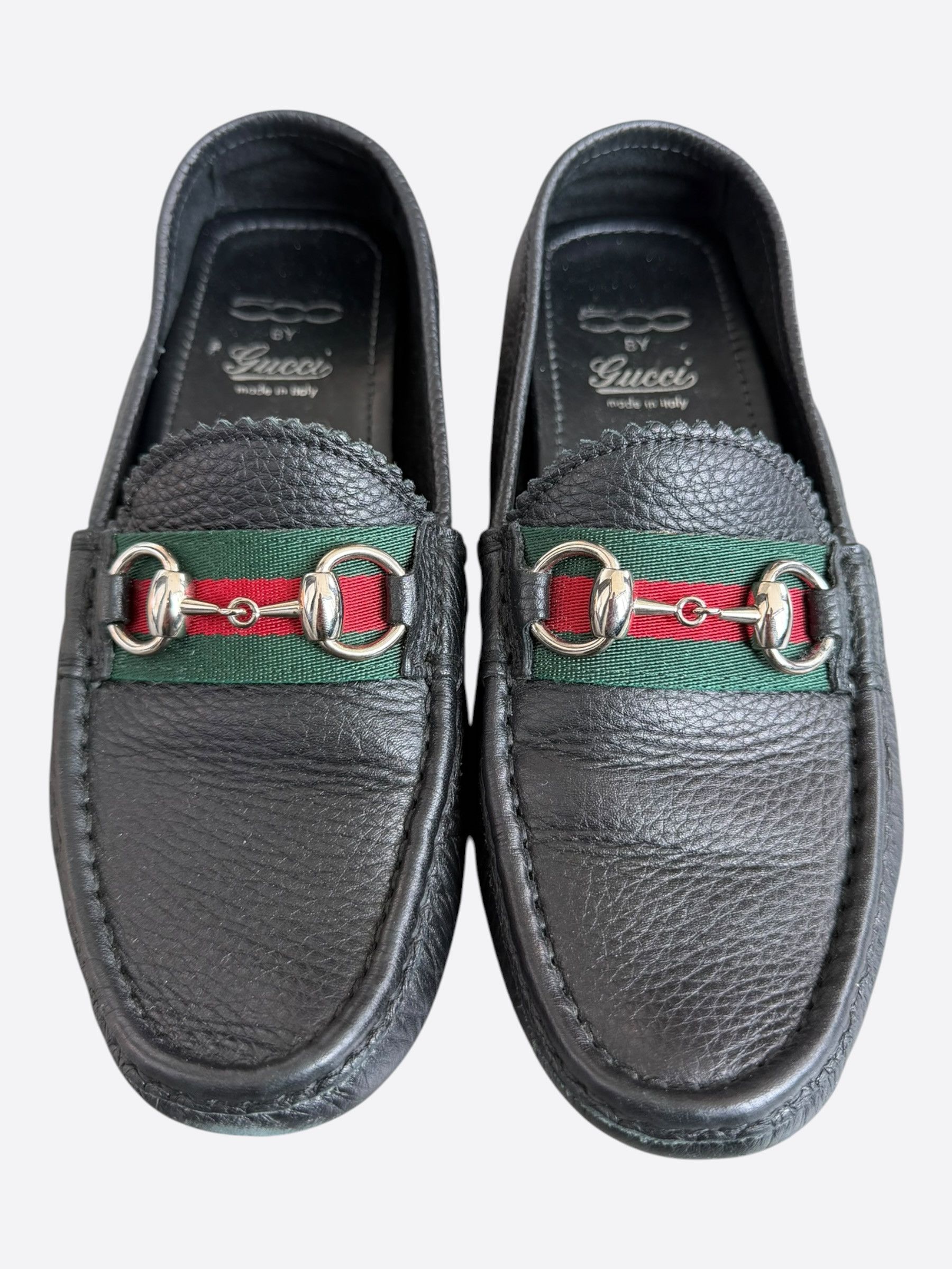Gucci Gucci Black Horsebit Women's Loafers Size US 6 / IT 36 - 2 Thumbnail