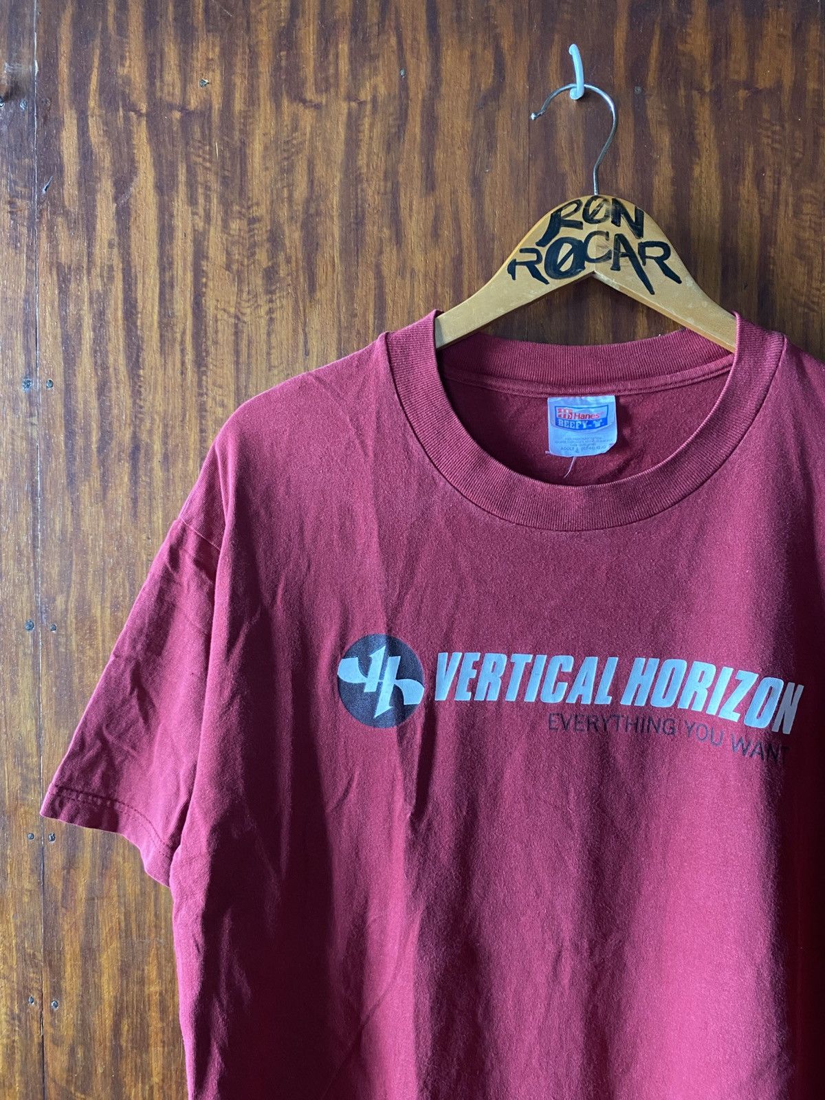 Band Tees 90s VINTAGE VERTICAL HORIZON BAND TEE Size US L / EU 52-54 / 3 - 2 Thumbnail