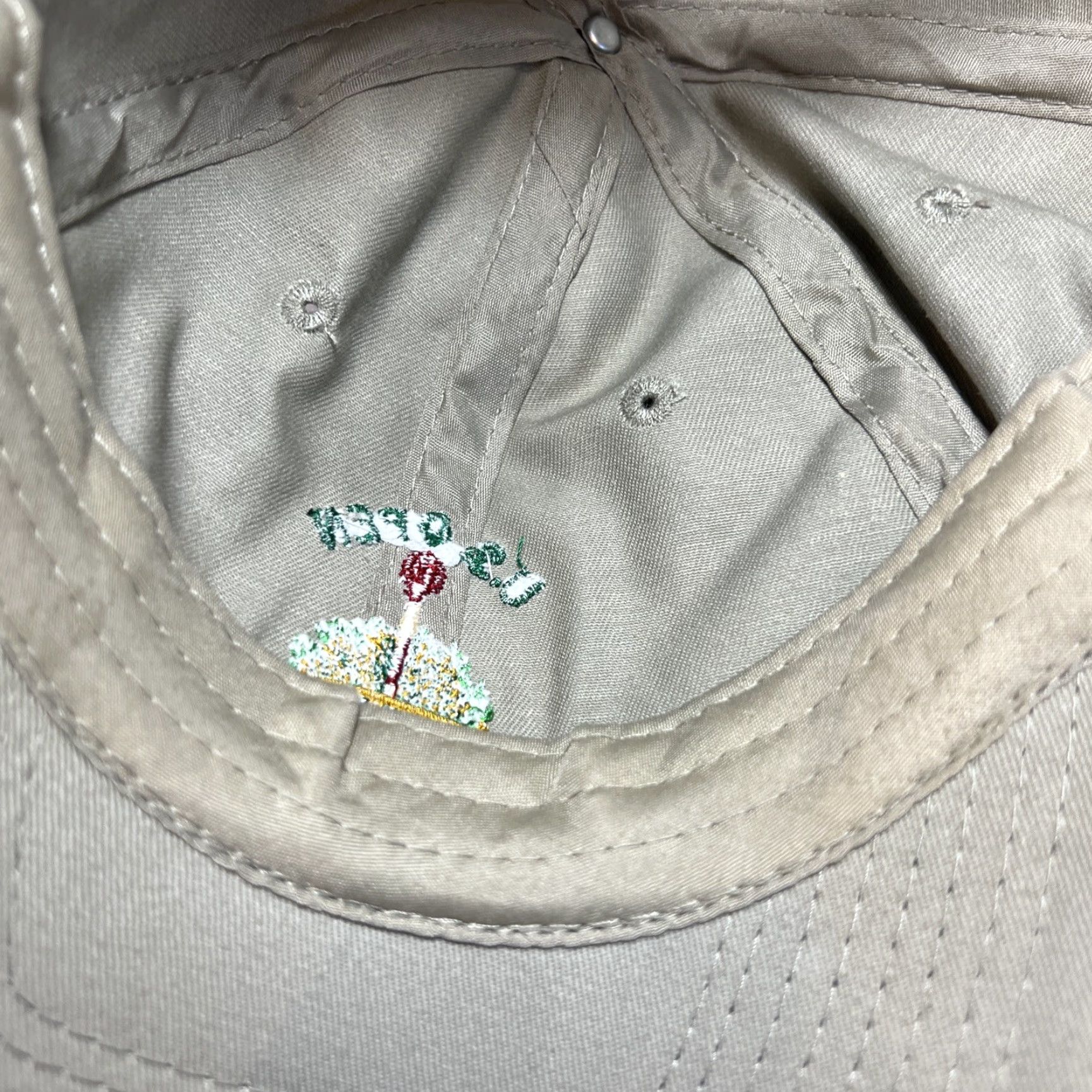 Vintage USGA Hat Baseball Cap Adjustable Khaki Merion Golf Club US Open 113th Championship USGA Member Unisex Adult Size ONE SIZE - 7 Thumbnail