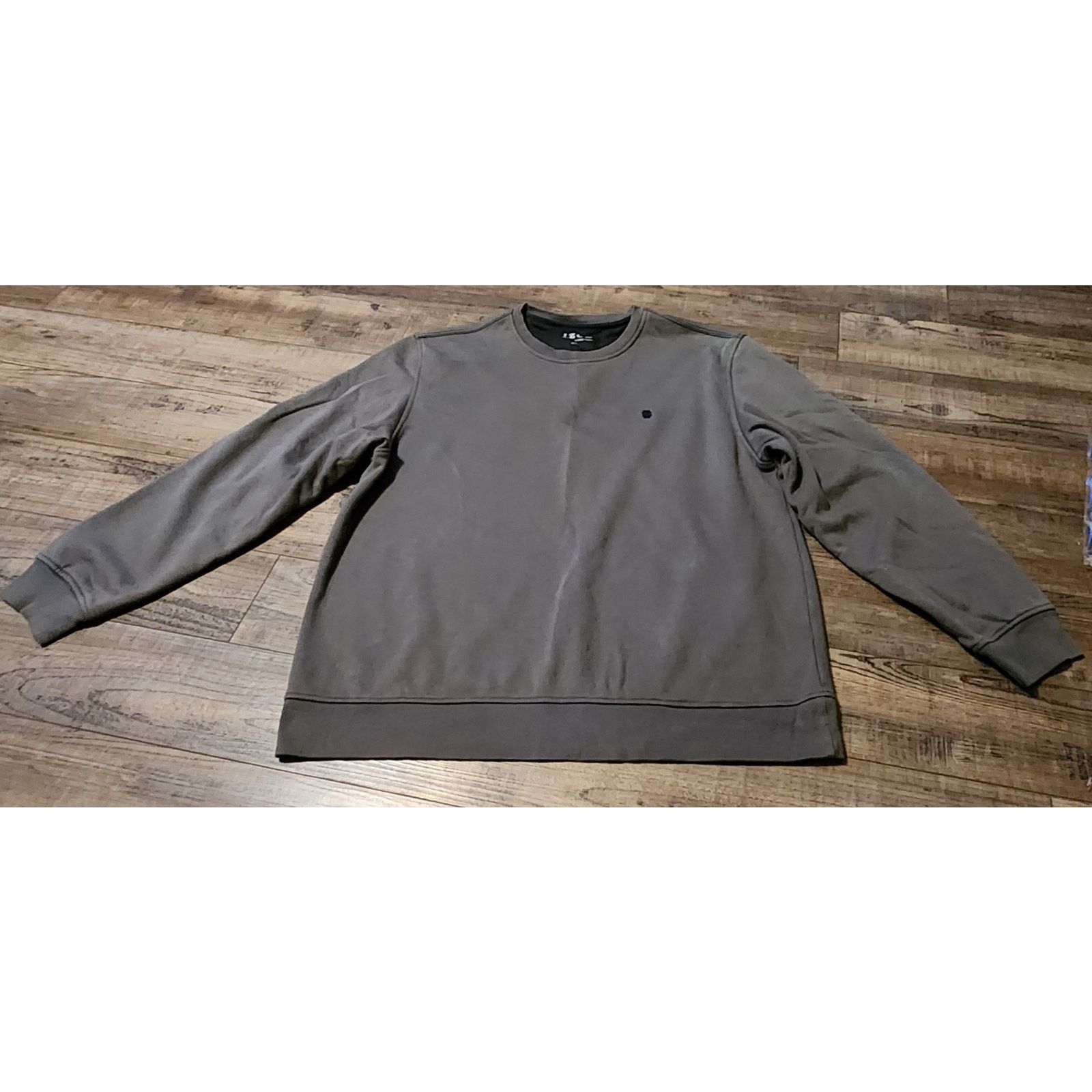 Izod IZOD Grey Fleece Swearshirt XL Pre-owned 1391 Size US XL / EU 56 / 4 - 1 Thumbnail