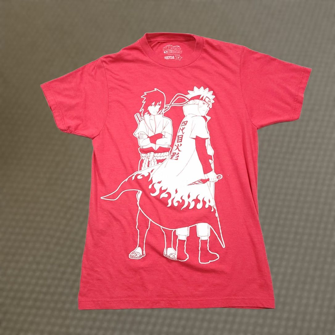 Ripple Junction Ripple Junction Naruto Shippuden Short Sleeve Graphic T Shirt Mens Small Red Size US S / EU 44-46 / 1 - 1 Thumbnail