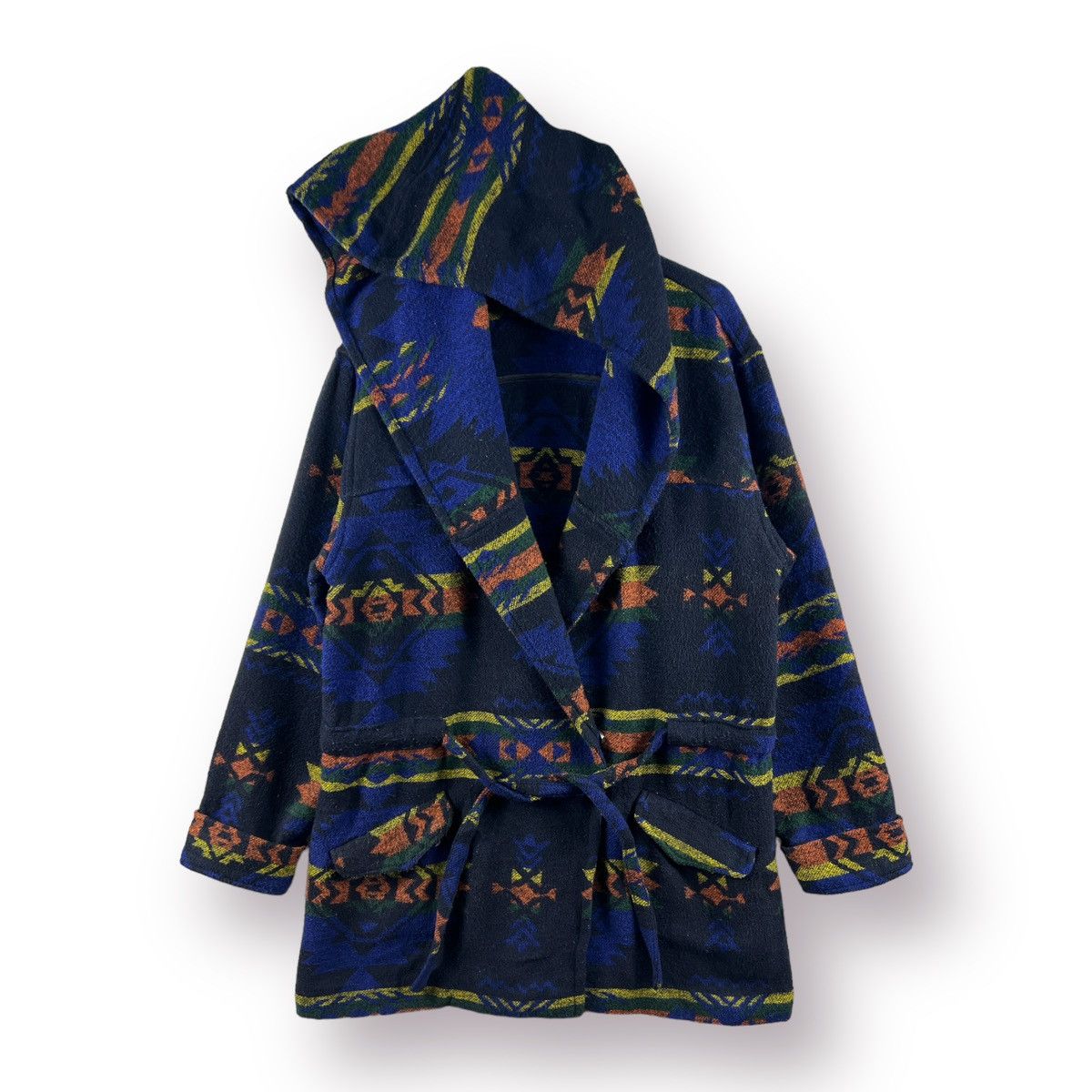 Native 🔥 I LOVE H81 navajo/native art design waterfall collar coat Size US S / EU 44-46 / 1 - 1 Thumbnail