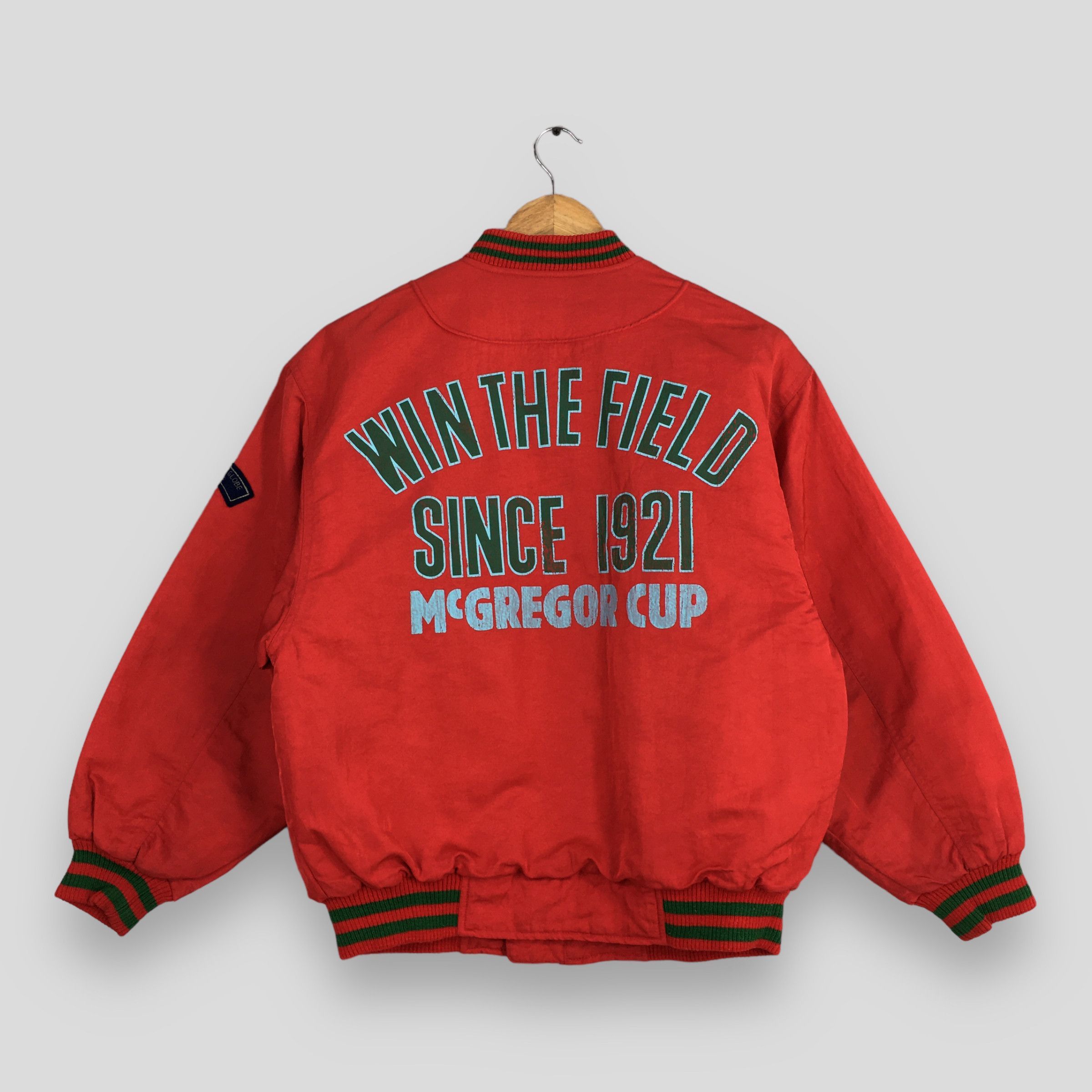 McGregor Vintage Mcgregor Cup Red Bomber Varsity Jacket M Size US M / EU 48-50 / 2 - 1 Thumbnail