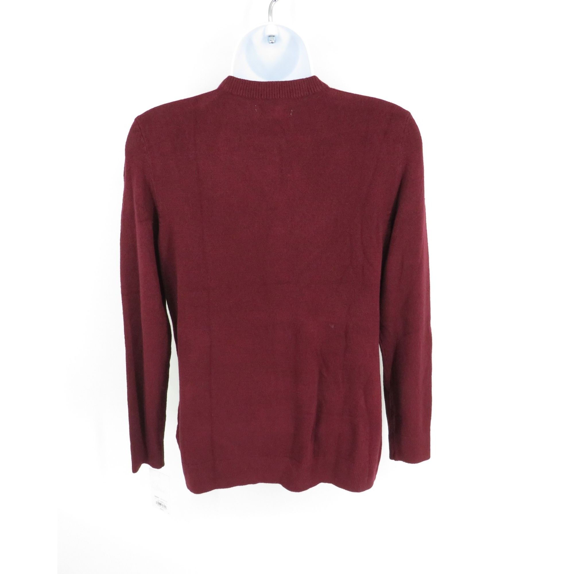 Croft & Barrow Croft & Barrow Burgundy Button-Up Cardigan Sweater PXS NWT $ Size XS / US 0-2 / IT 36-38 - 4 Thumbnail