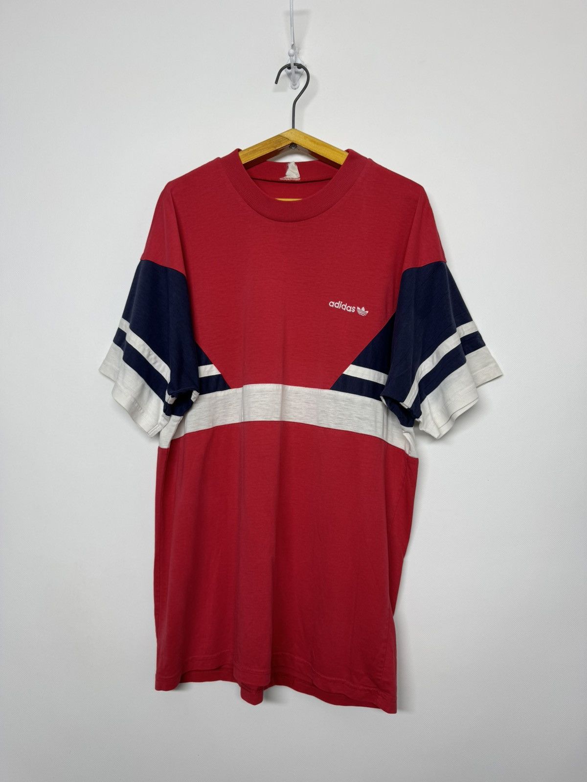 Adidas Vintage Y2k Adidas T-Shirt 90’s Size US L / EU 52-54 / 3 - 3 Thumbnail