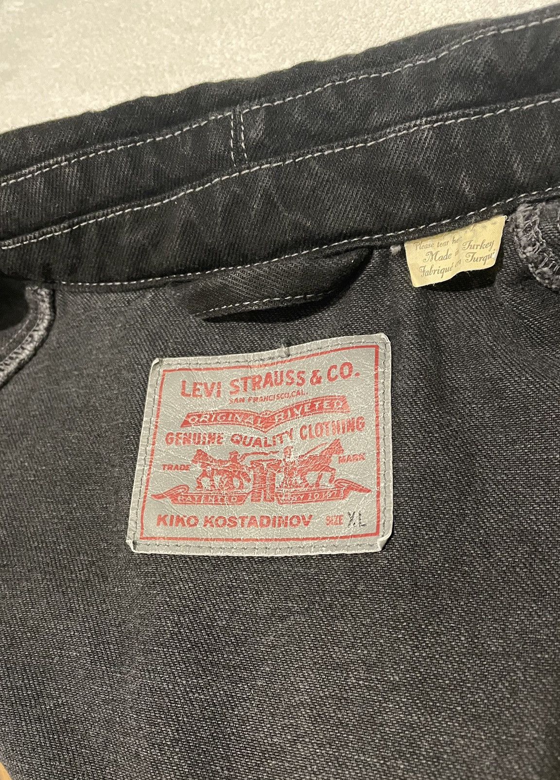 Kiko Kostadinov × Levi's Kiko Kostadinov Levi’s denim jacket - XL Size US XL / EU 56 / 4 - 3 Thumbnail