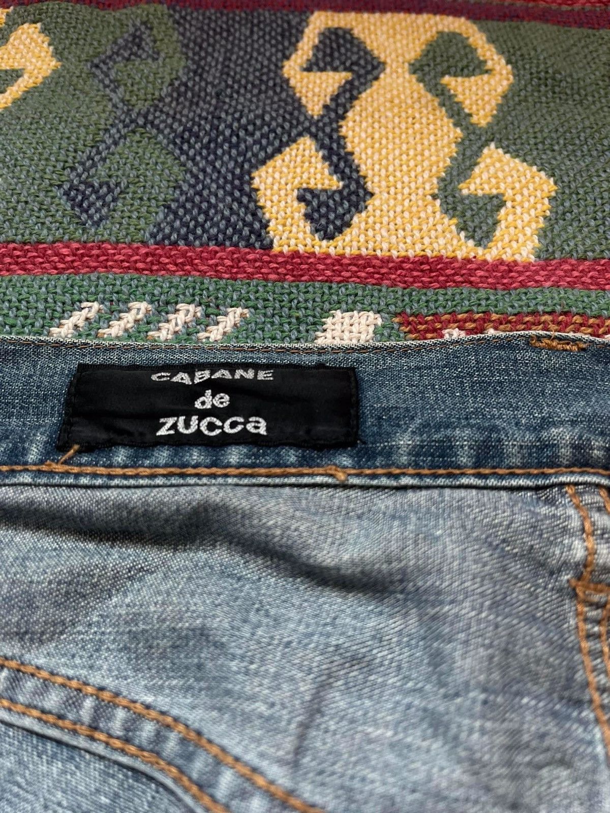 Kapital 💥CabAne dE zuCca Designer SelVedge Denim ✨✨ Size US 32 / EU 48 - 6 Thumbnail