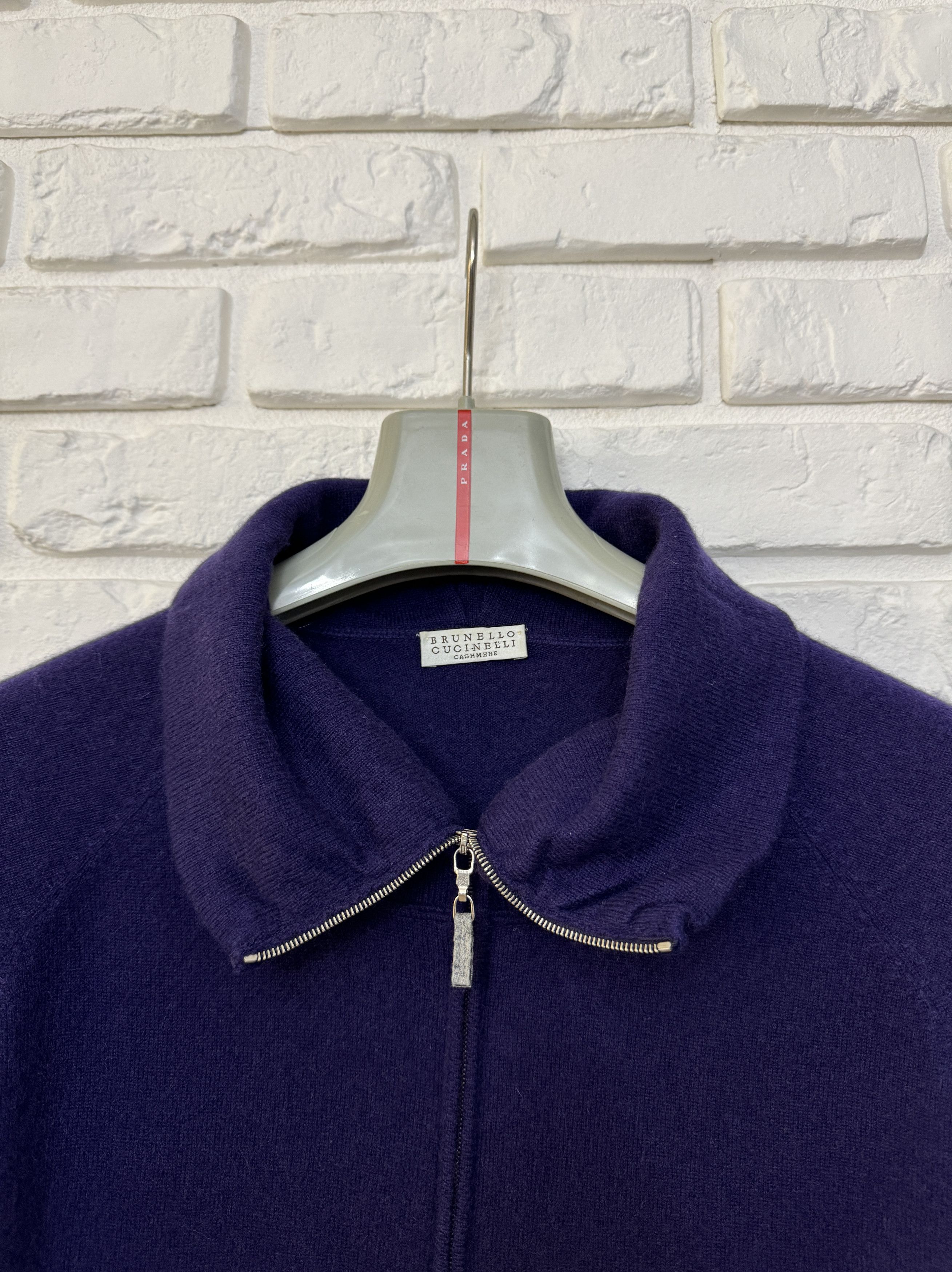 Brunello Cucinelli Brunello Cucinelli Cashmere Zip Cardigan Sweater Pockets M Size M / US 6-8 / IT 42-44 - 4 Thumbnail