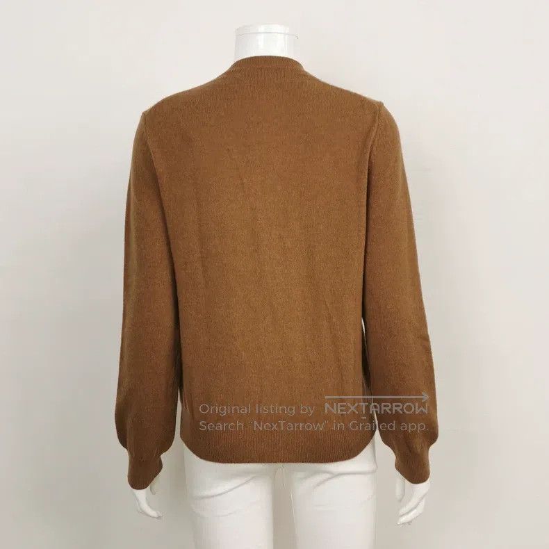 Comme des Garcons Comme Des Garcons Brown love cardigan wool sweater Size L / US 10 / IT 46 - 3 Thumbnail