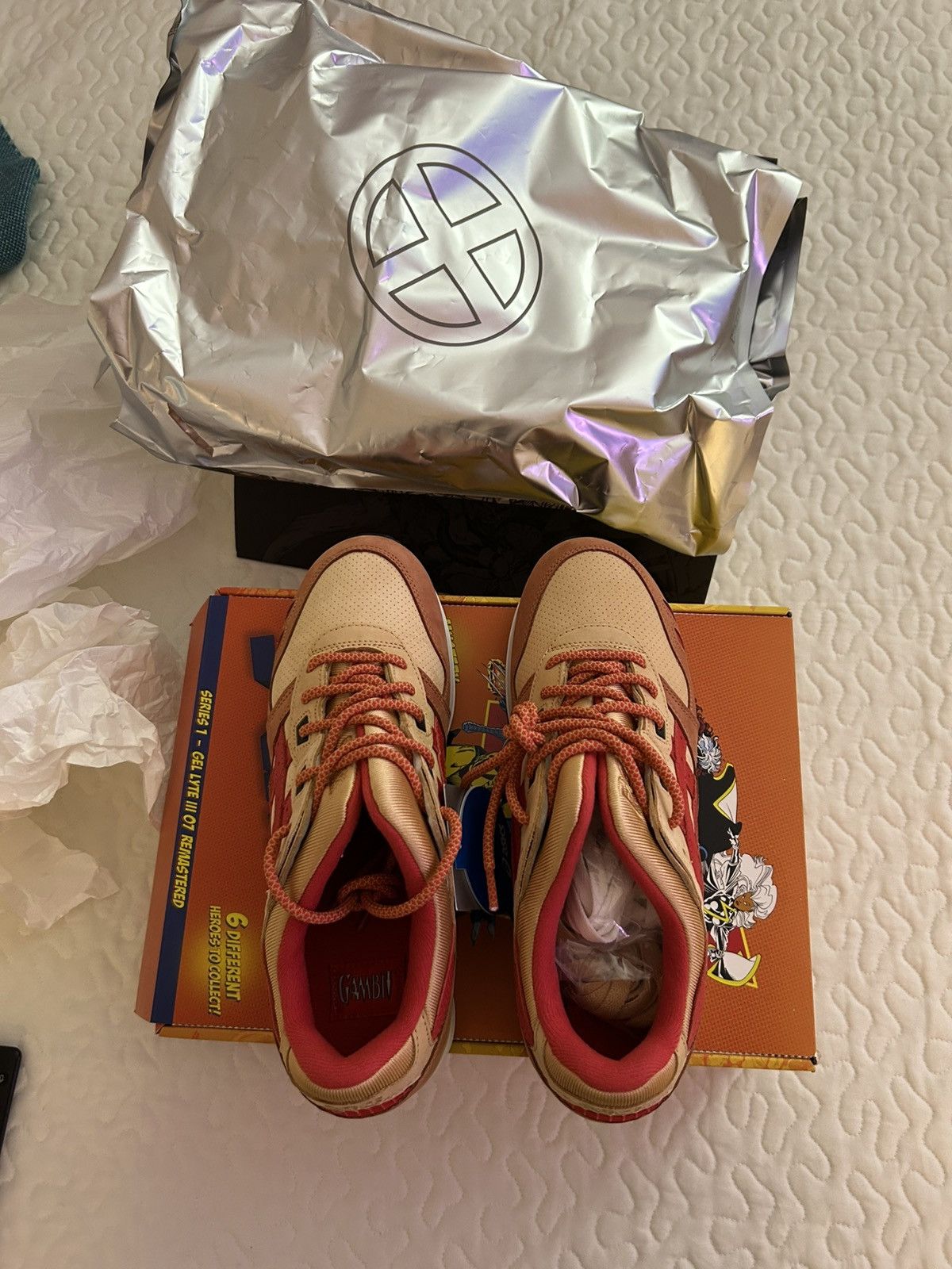 Asics × Kith × Marvel Comics Kith x ASICS Gel Lyte 3 ‘Gambit’ Size US 8.5 / EU 41-42 - 4 Thumbnail