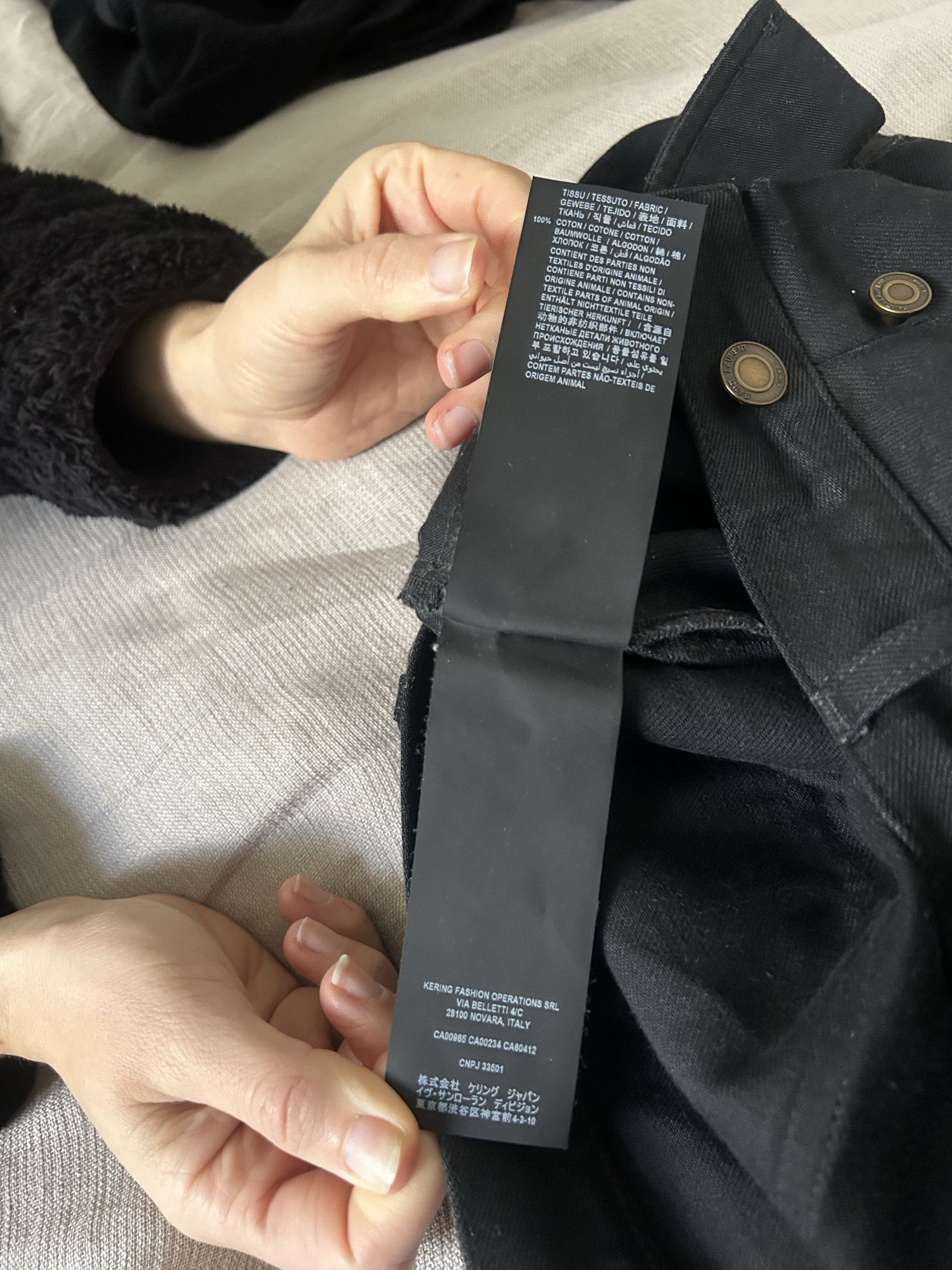 Saint Laurent Paris Saint Laurent waxed slim jeans Size US 32 / EU 48 - 10 Thumbnail