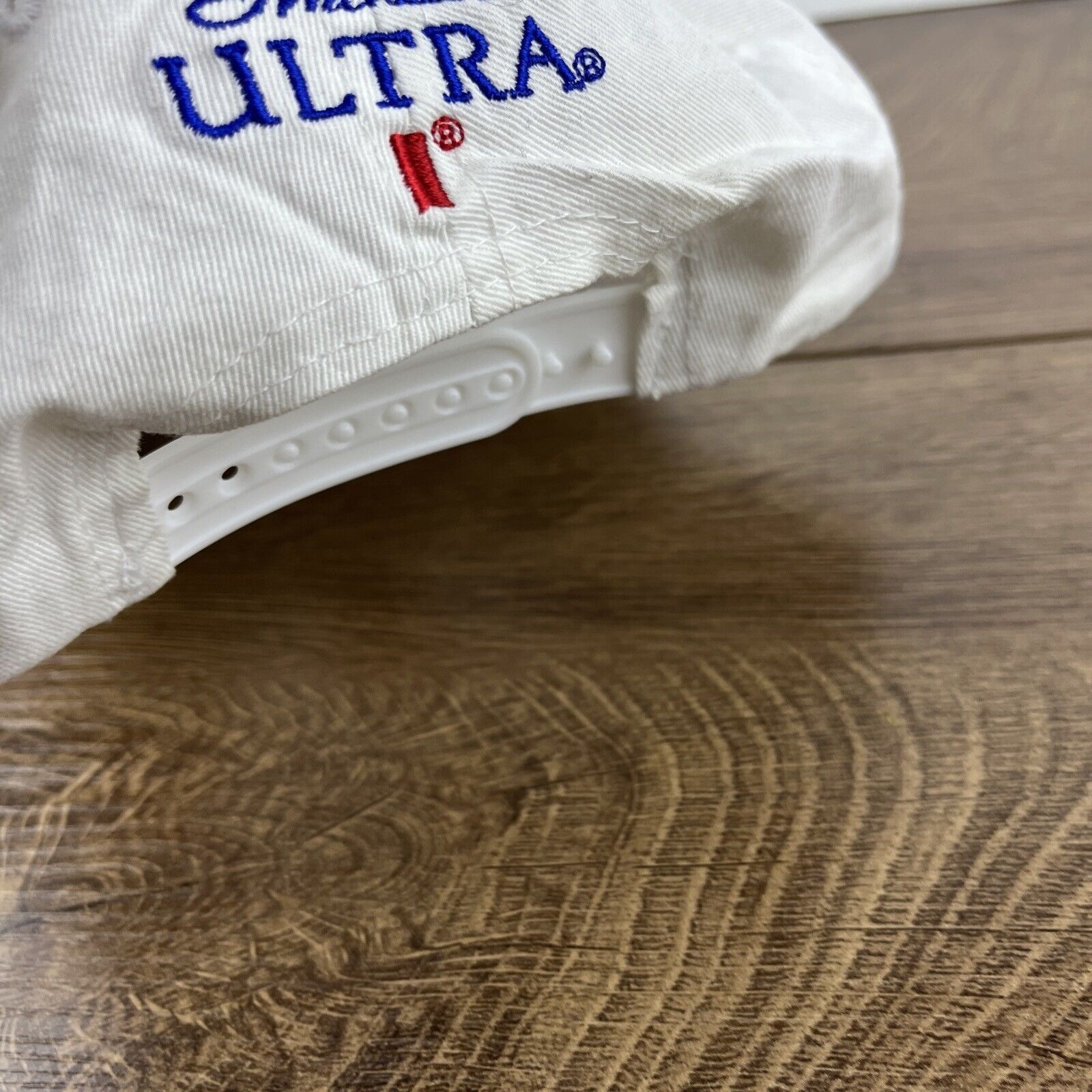 Other Michelob Ultra Hat White Hat Adjustable Adult Size Hat Cap Size ONE SIZE - 9 Thumbnail