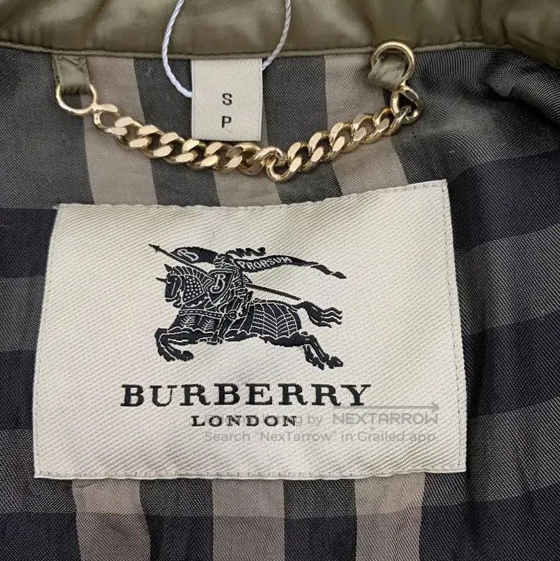 Burberry Burberry Brown Nylon Women's Puffer Jacket. Size S / US 4 / IT 40 - 5 Thumbnail