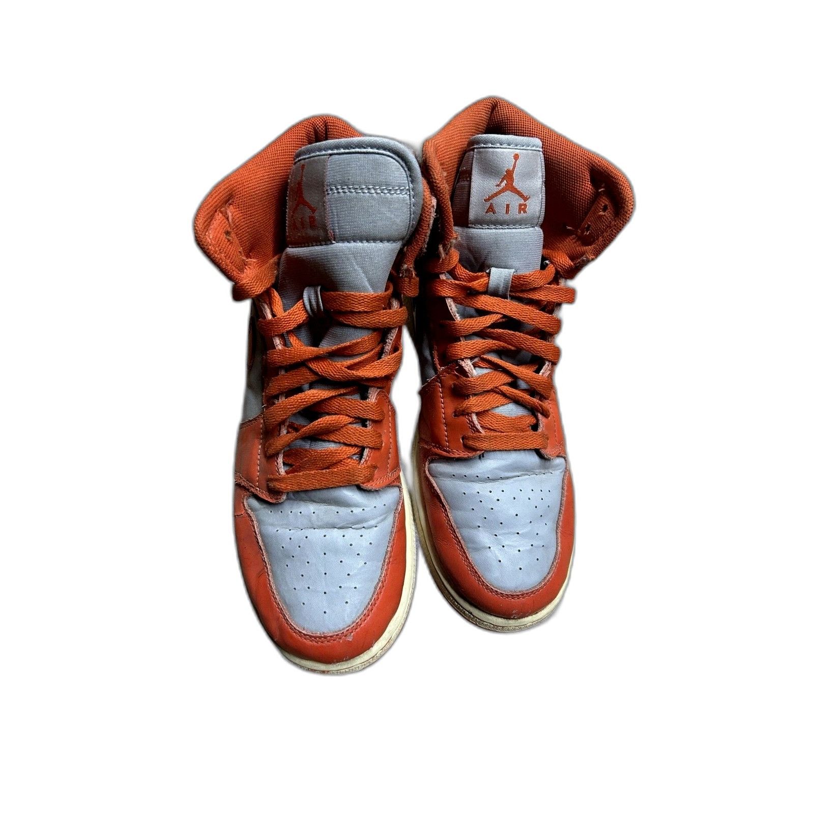 Jordan Brand Nike Air Jordan 1 Retro High Orange Spice Wolf Grey 332550-0 Size US 7 / EU 40 - 5 Thumbnail