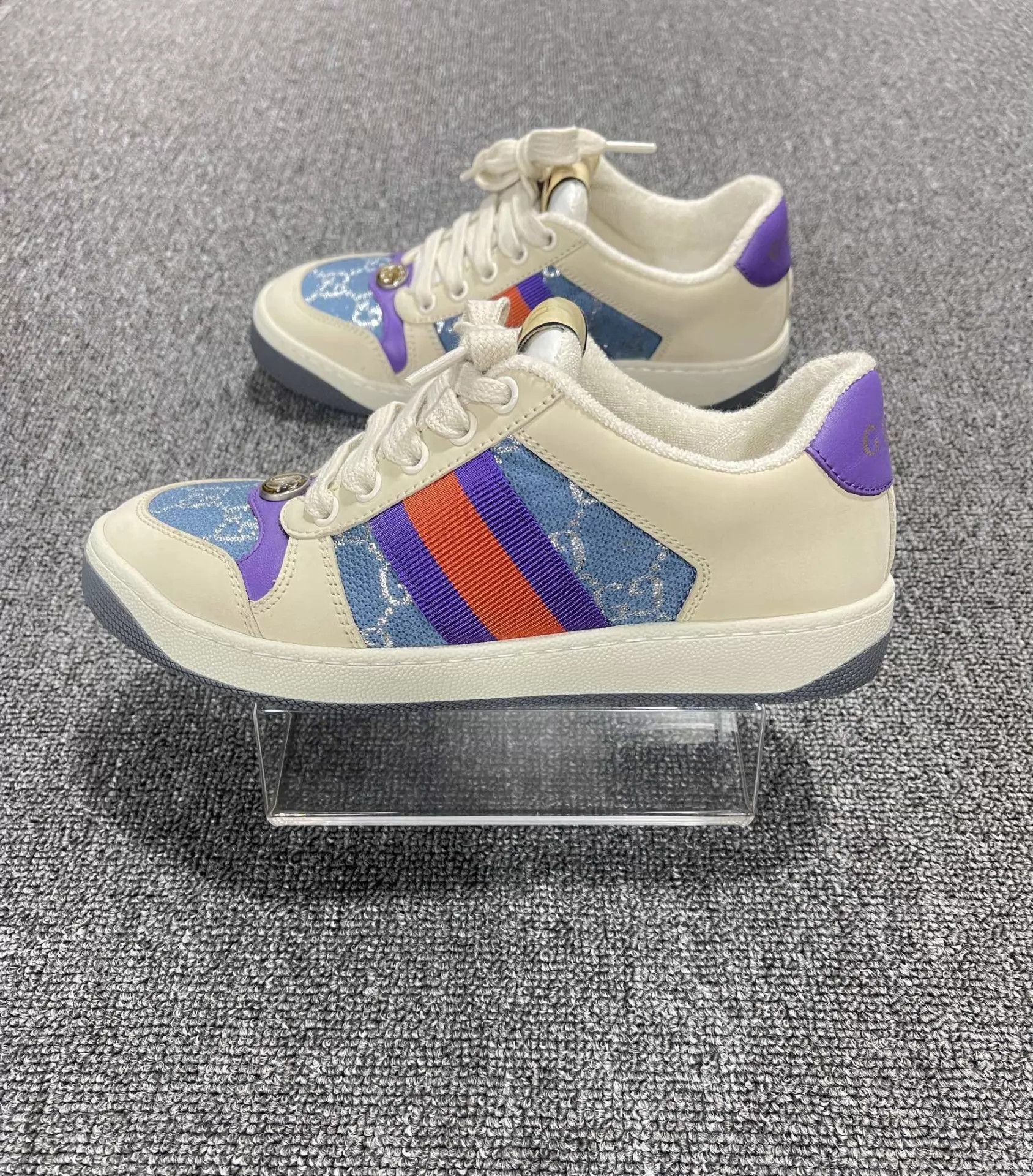 Gucci Gucci Tried On Sneakers Women's 35.5 Box & Dust Bag Size US 5 / IT 35 - 3 Thumbnail