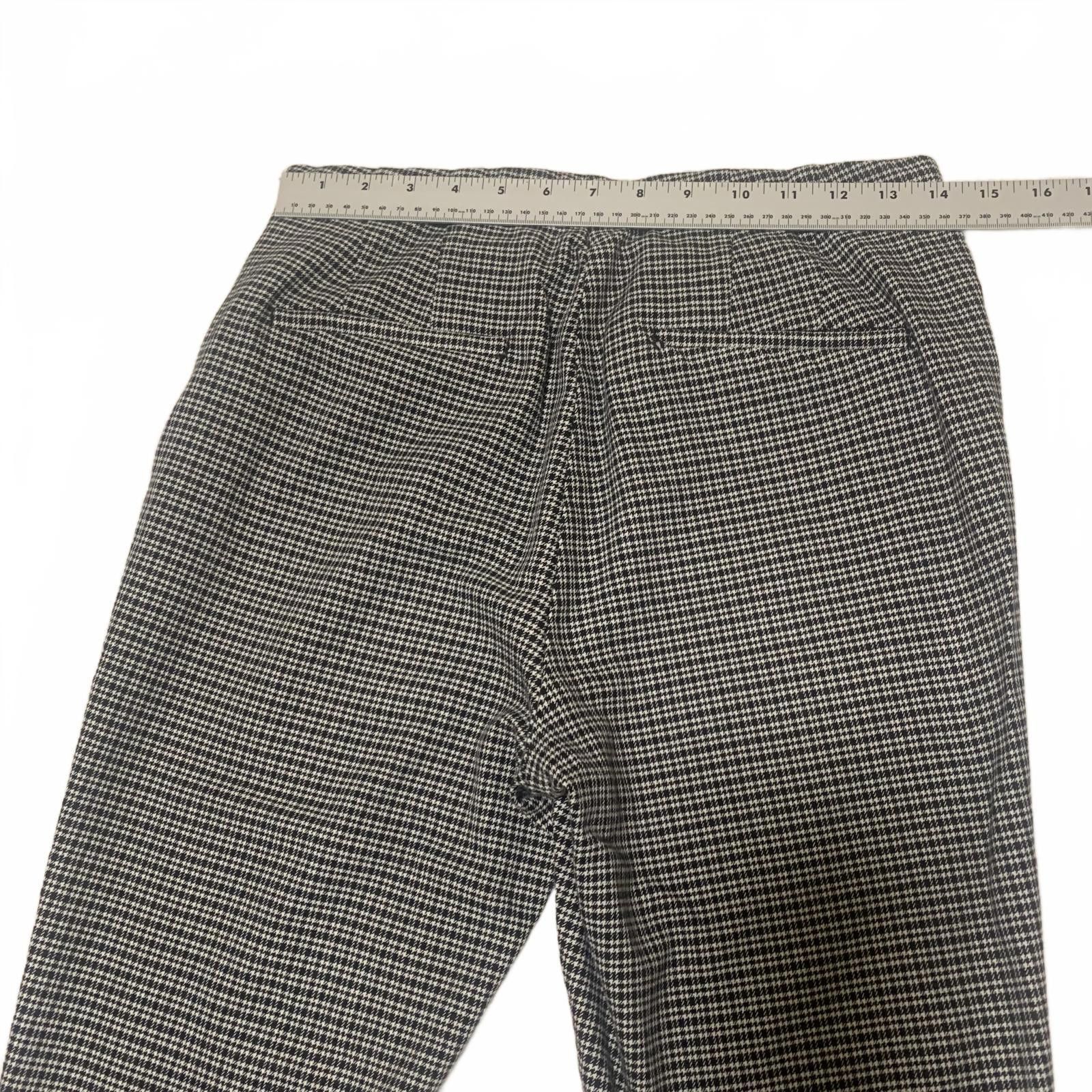 Other LOFT Women's Checkered Dress Pants Size 8 Curvy Skinny Size 30" / US 8 / IT 44 - 8 Thumbnail