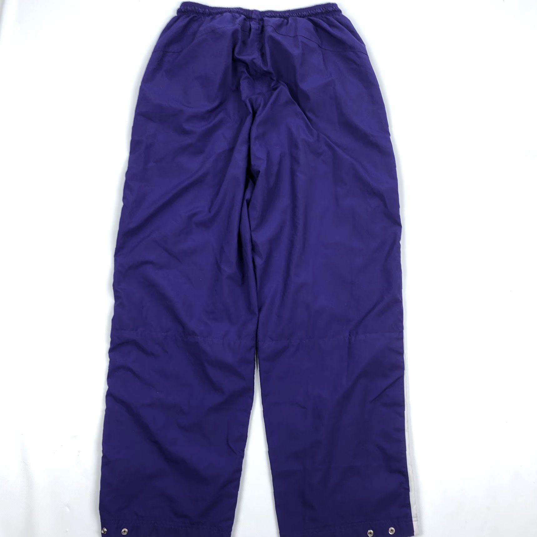 Nike Nike Team Men L Large Purple Polyester Activewear Track Pants Vintage Size US 33 - 4 Thumbnail