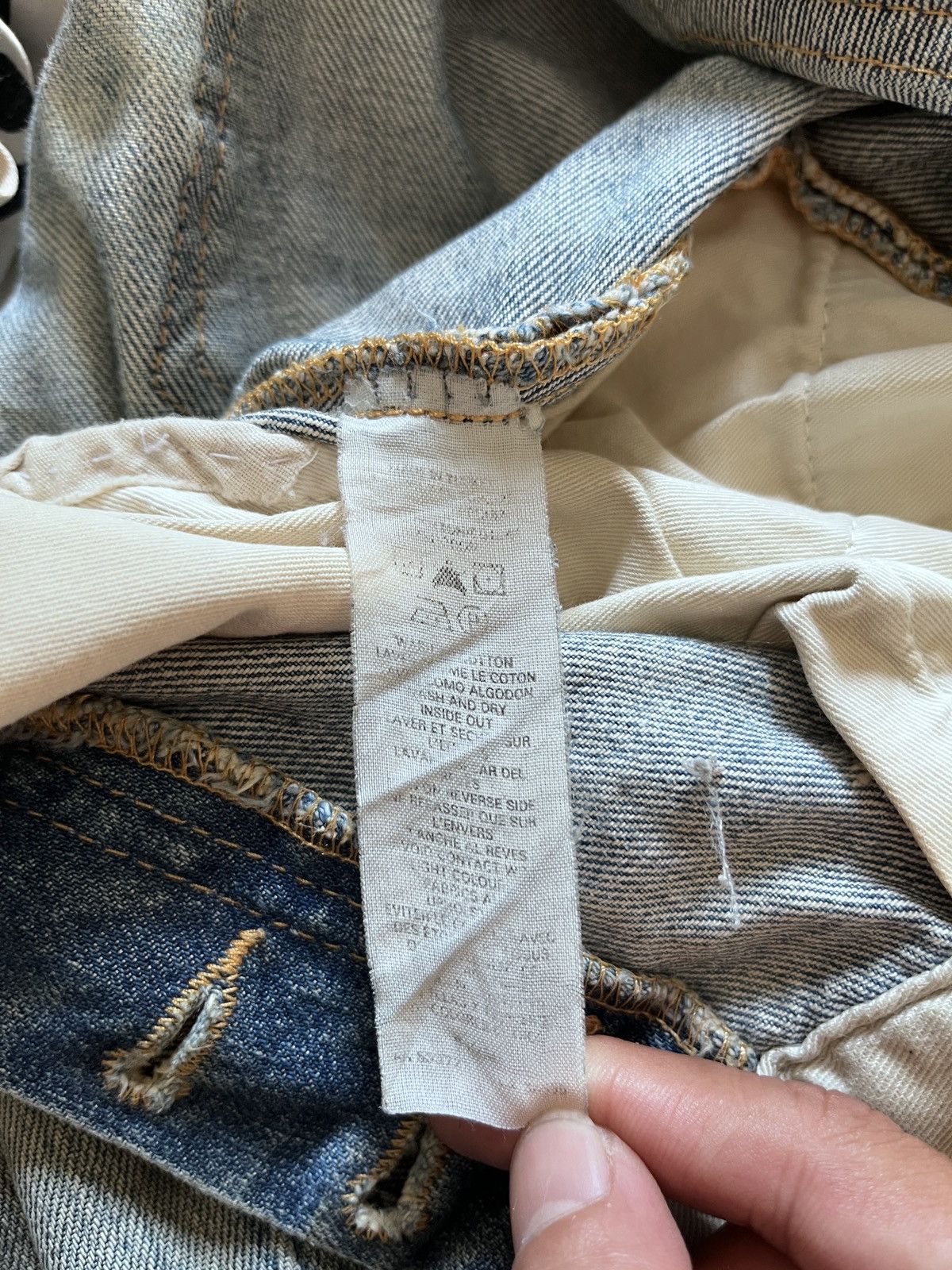 FCUK Fcuk Jeans Buckle Back Stonewash Size US 34 / EU 50 - 14 Thumbnail