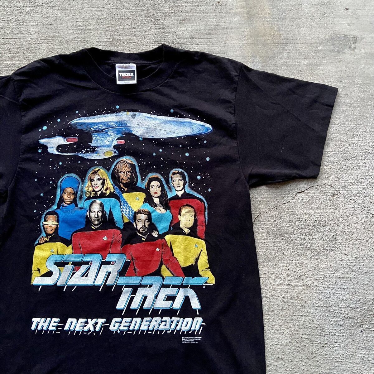 Vintage Vintage Star Trek T-shirt Size US L / EU 52-54 / 3 - 1 Thumbnail