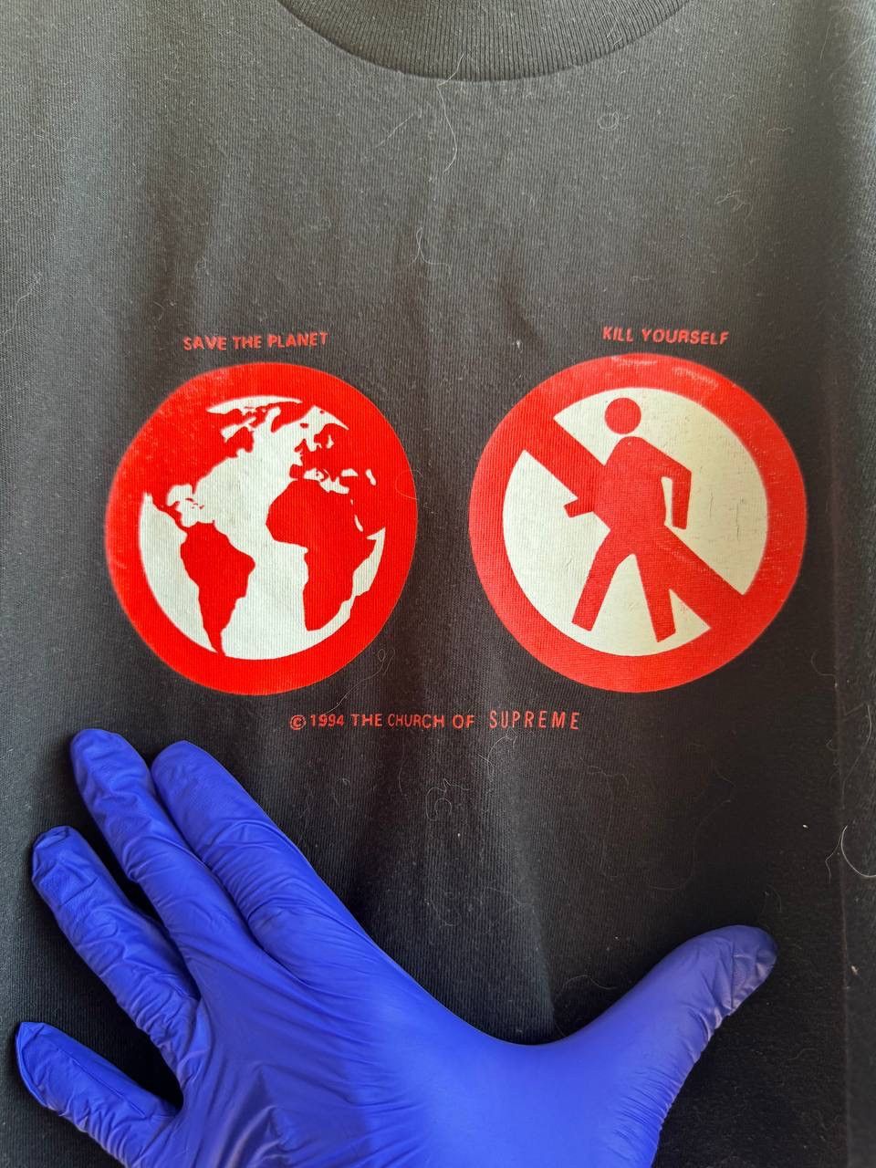 Supreme Vintage Supreme Save The Planet T-shirt M Size US M / EU 48-50 / 2 - 2 Thumbnail